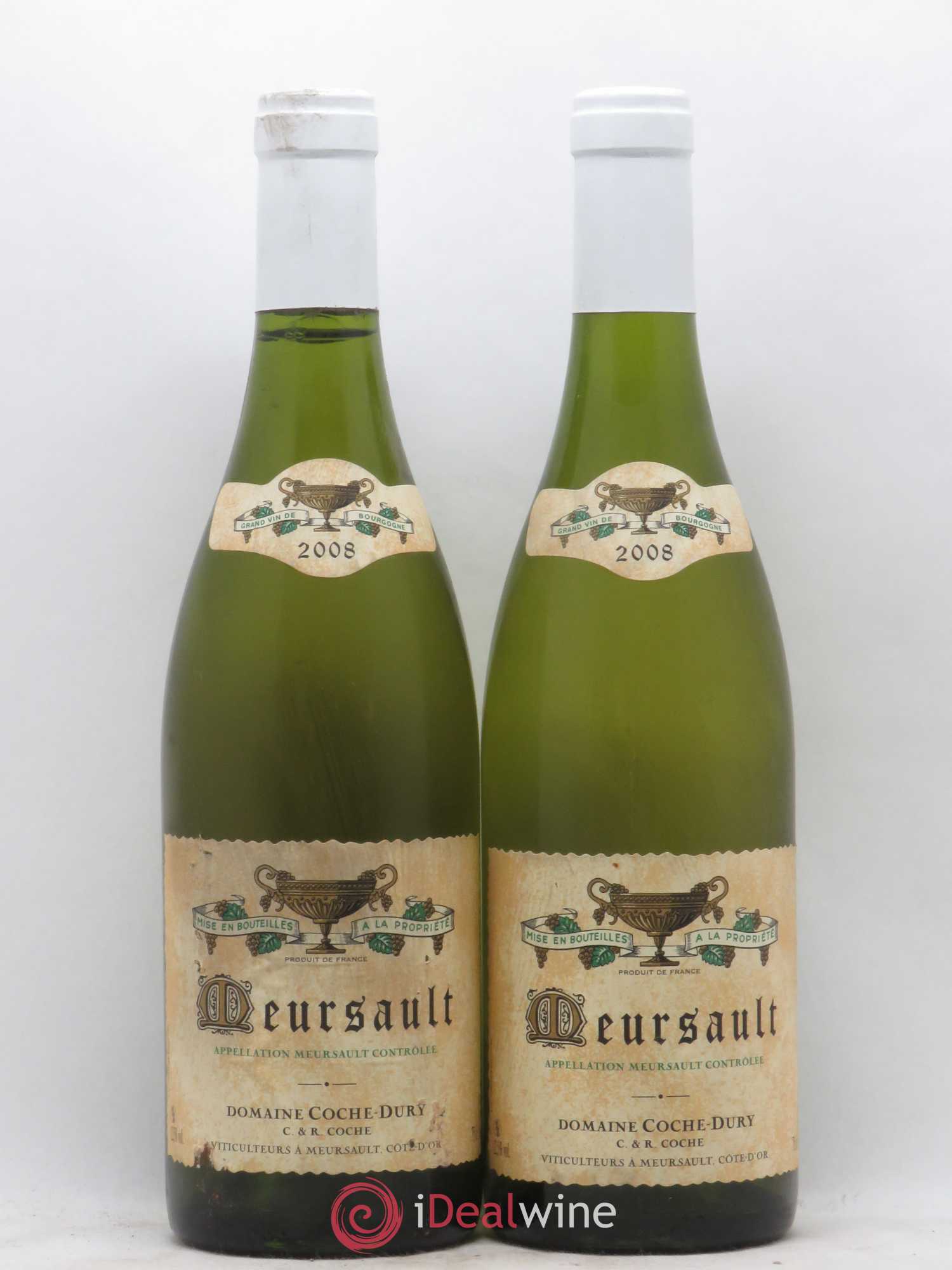 Meursault Coche Dury (Domaine) 2008 - Lot de 2 bouteilles - 0