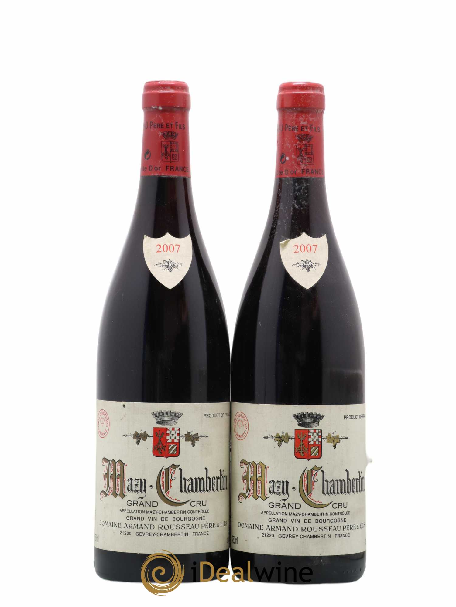 Mazis-Chambertin Grand Cru Armand Rousseau (Domaine) 2007 - Lot de 2 bouteilles - 0