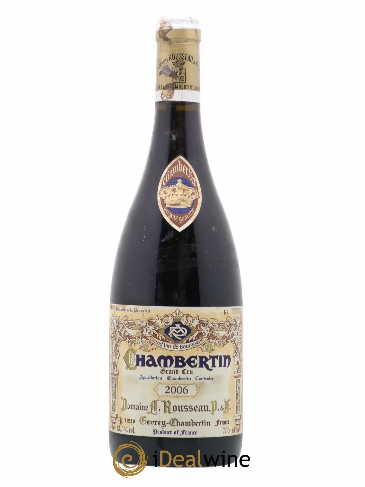 Chambertin Grand Cru Armand Rousseau (Domaine) 2006 - Lot de 1 bouteille - 0