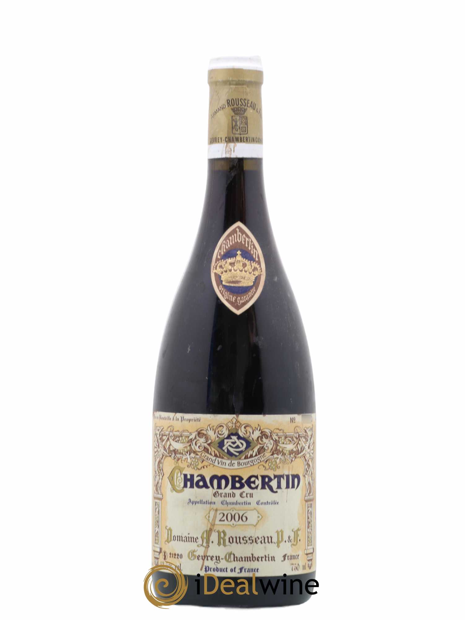 Chambertin Grand Cru Armand Rousseau (Domaine) 2006 - Lot de 1 bouteille - 0