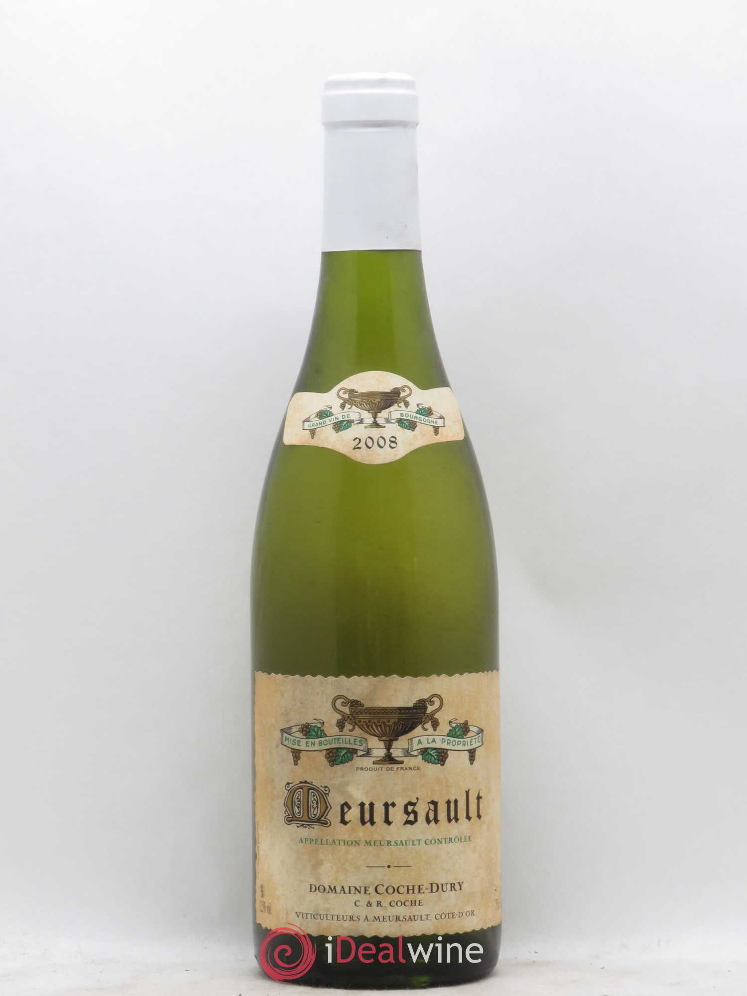Meursault Coche Dury (Domaine) 2008 - Lot de 1 bouteille - 0