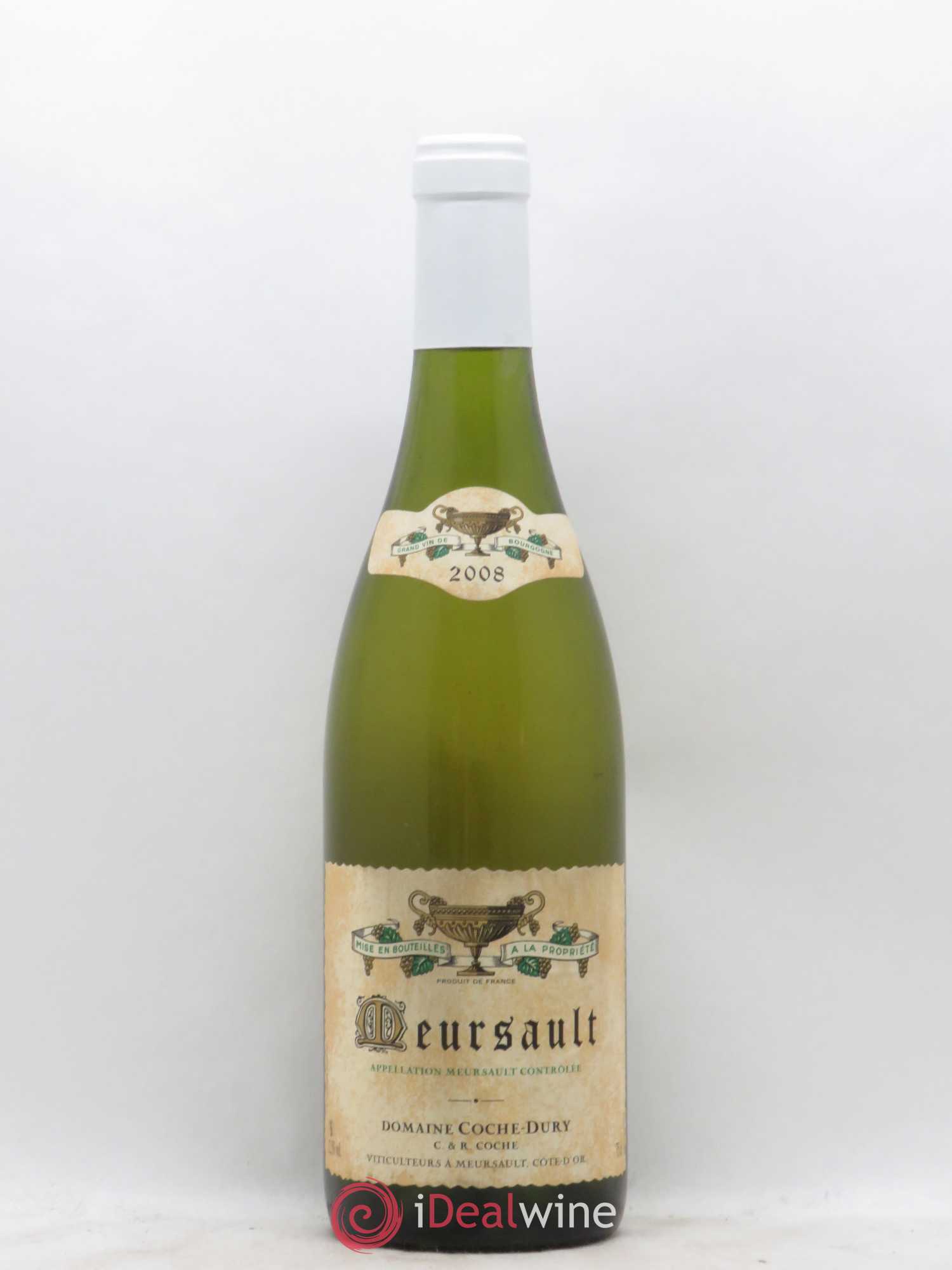 Meursault Coche Dury (Domaine) 2008 - Lot de 1 bouteille - 0