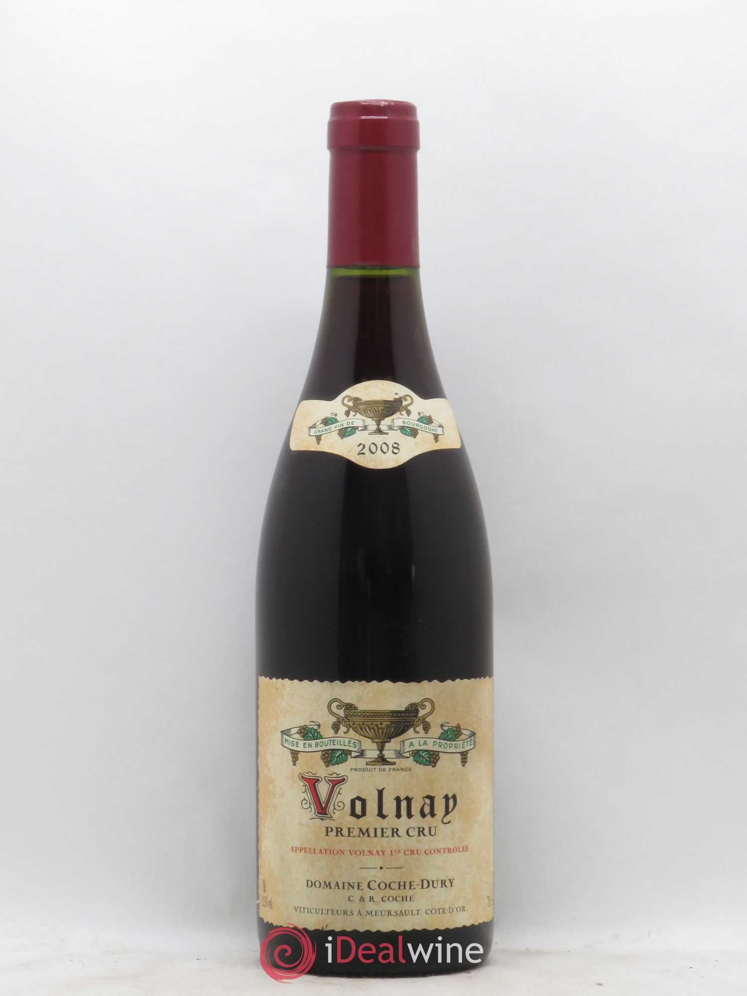 Volnay 1er Cru Coche Dury (Domaine) 2008 - Lot de 1 bouteille - 0