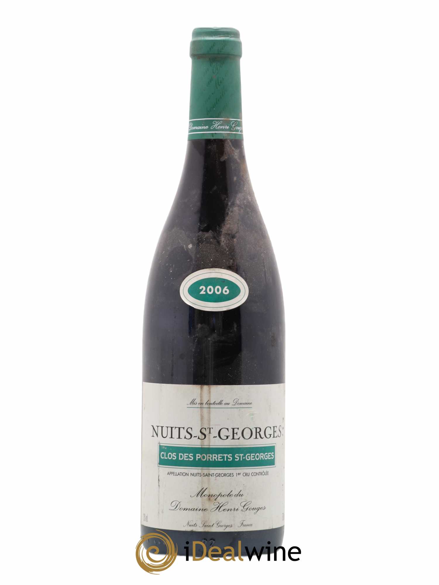 Nuits-Saint-Georges 1er Cru Clos des Porrets St Georges Henri Gouges 2006 - Lot de 1 bouteille - 0