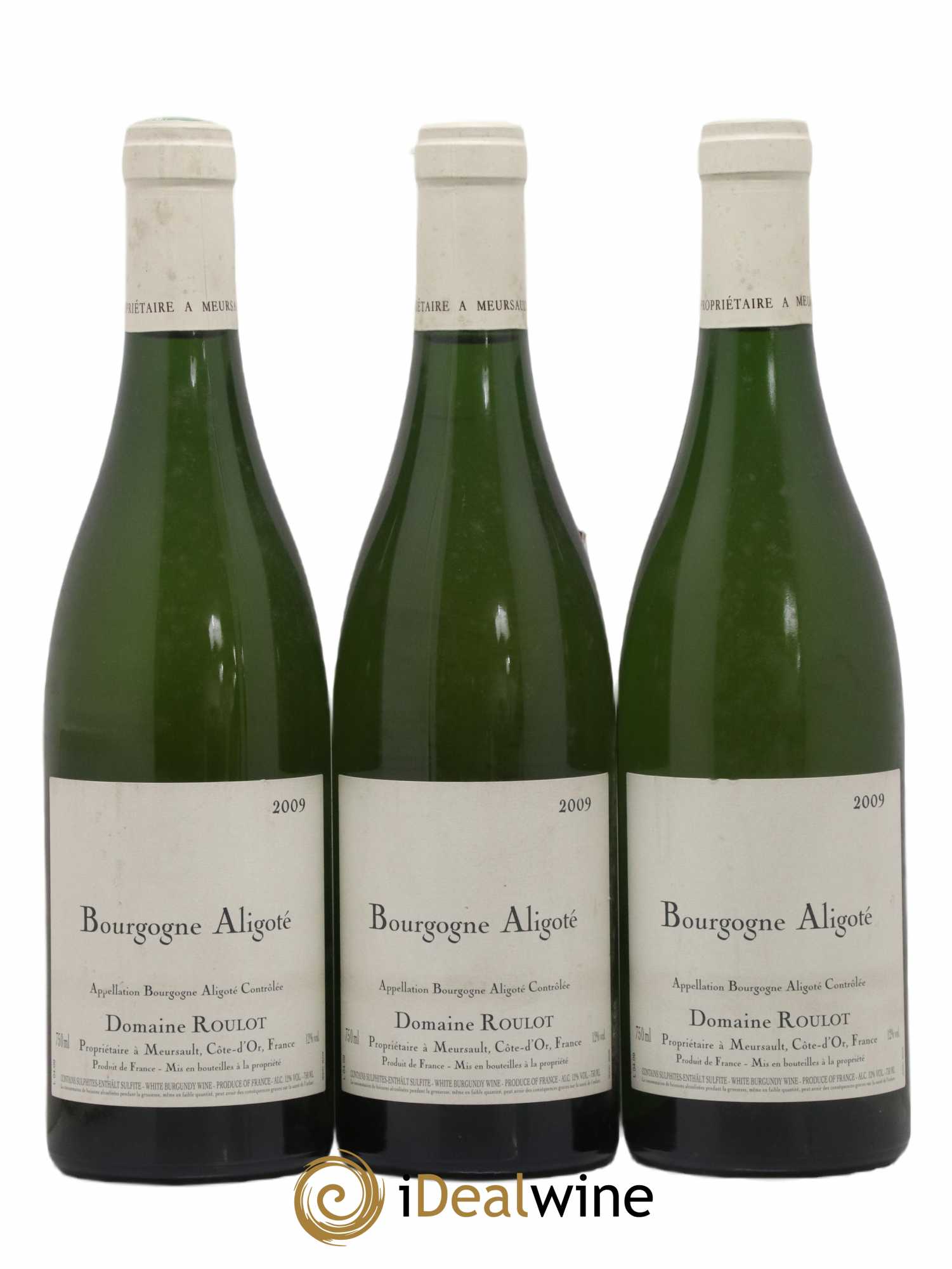 Bourgogne Aligoté Roulot (Domaine) 2009 - Lot de 3 bouteilles - 0
