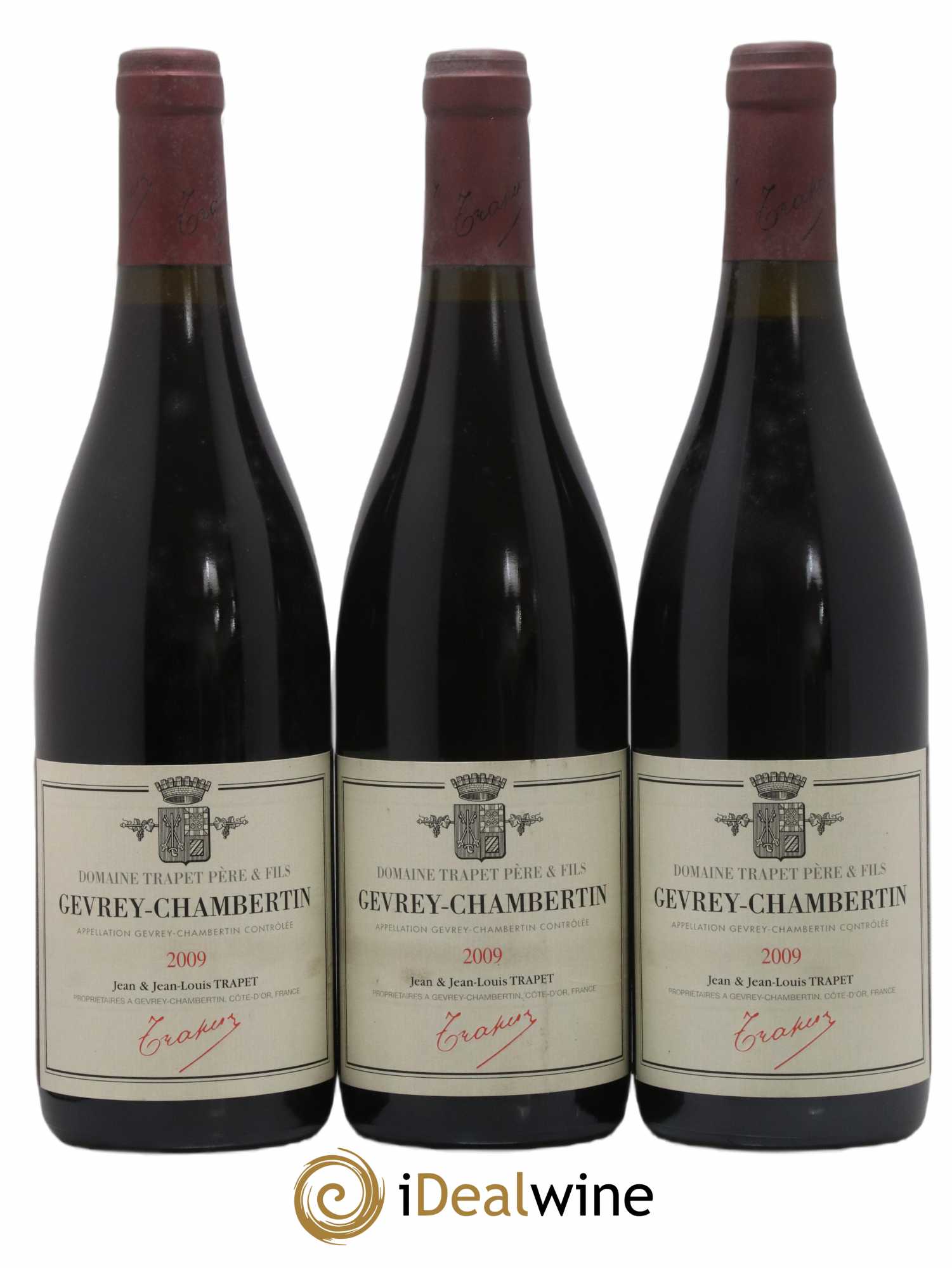 Gevrey-Chambertin Domaine Trapet 2009 - Lot de 3 bouteilles - 0