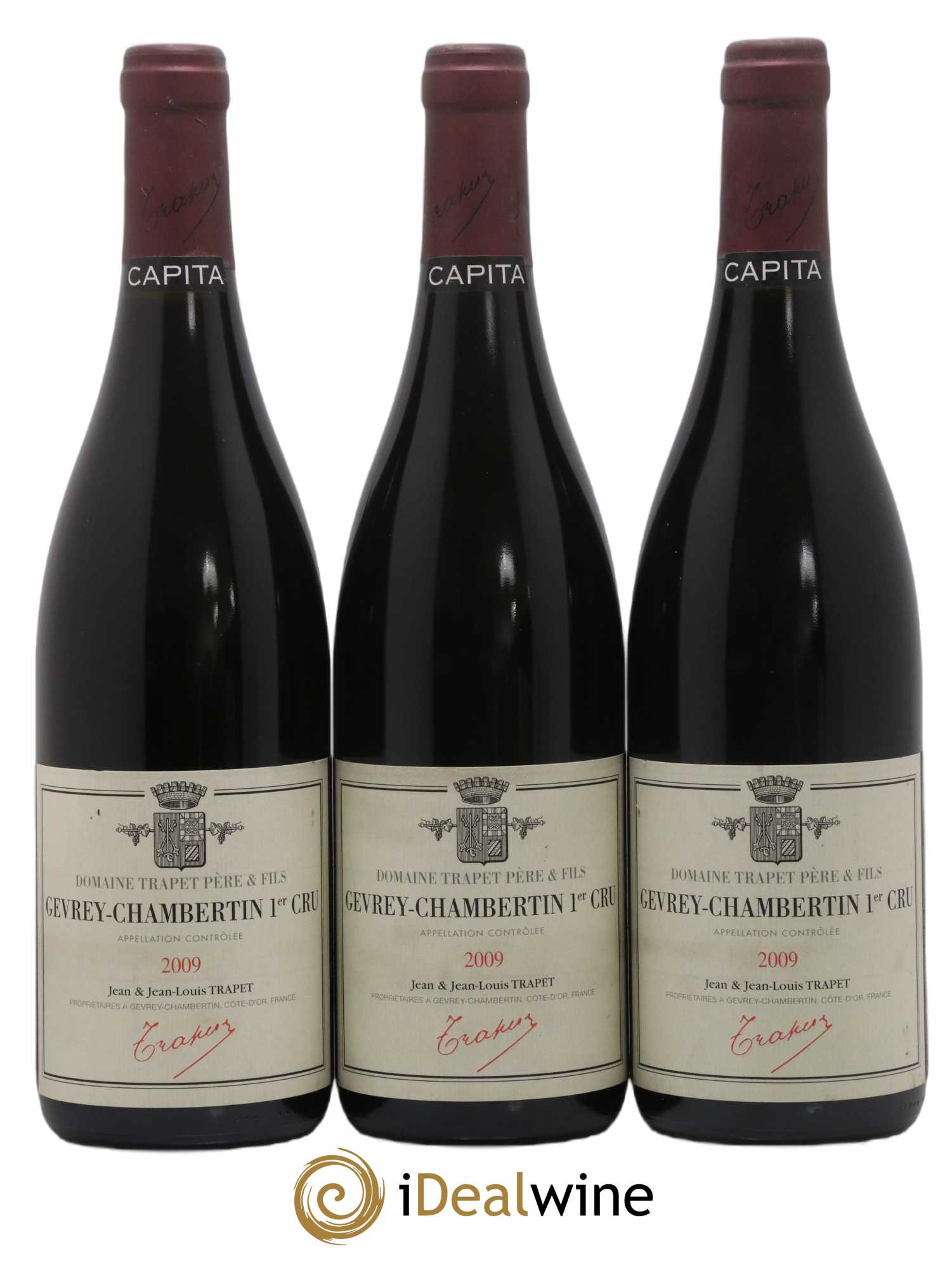 Gevrey-Chambertin 1er Cru Capita Domaine Trapet 2009 - Lot de 3 bouteilles - 0