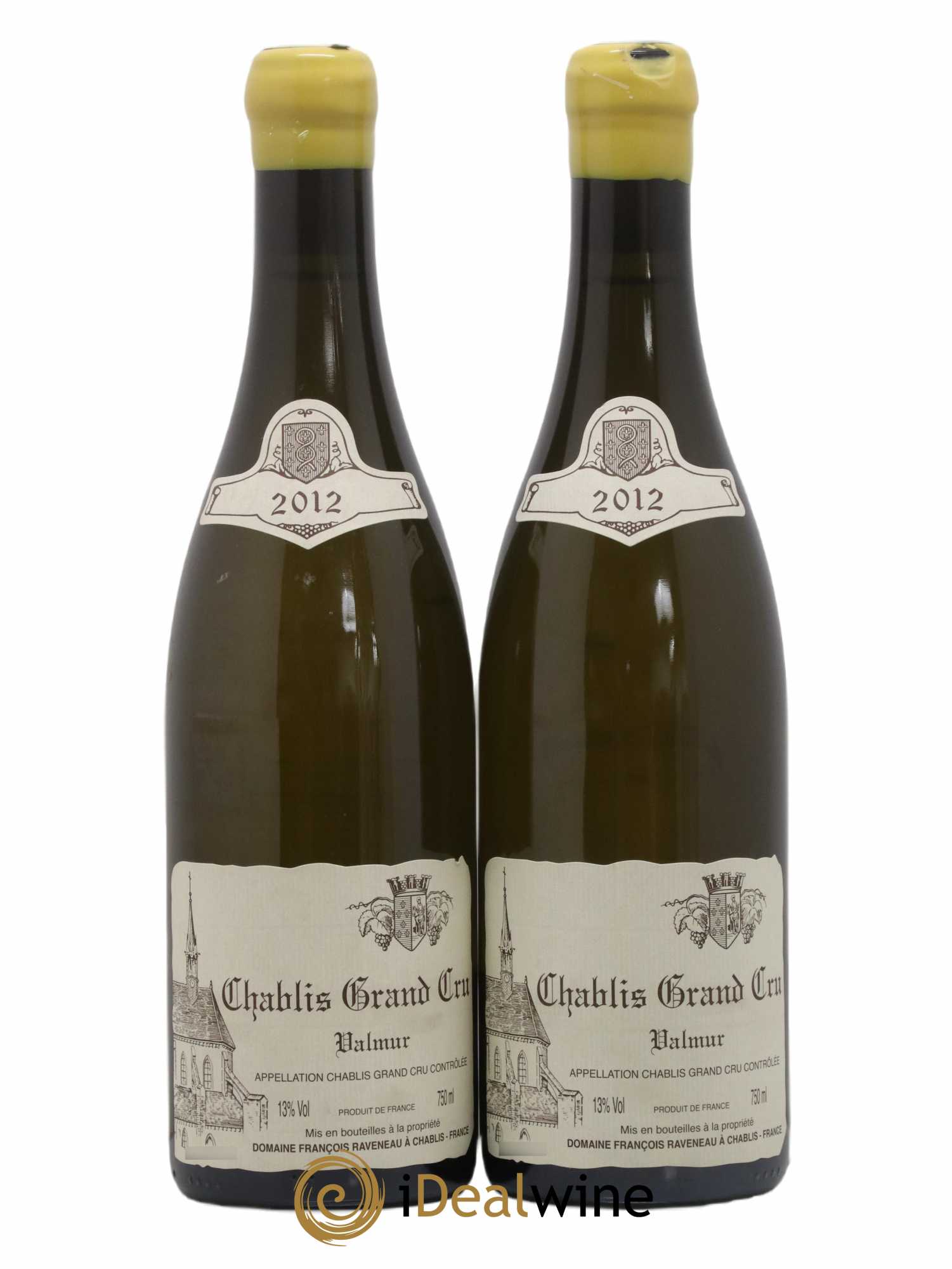 Chablis Grand Cru Valmur Raveneau (Domaine) 2012 - Lot de 2 bouteilles - 0