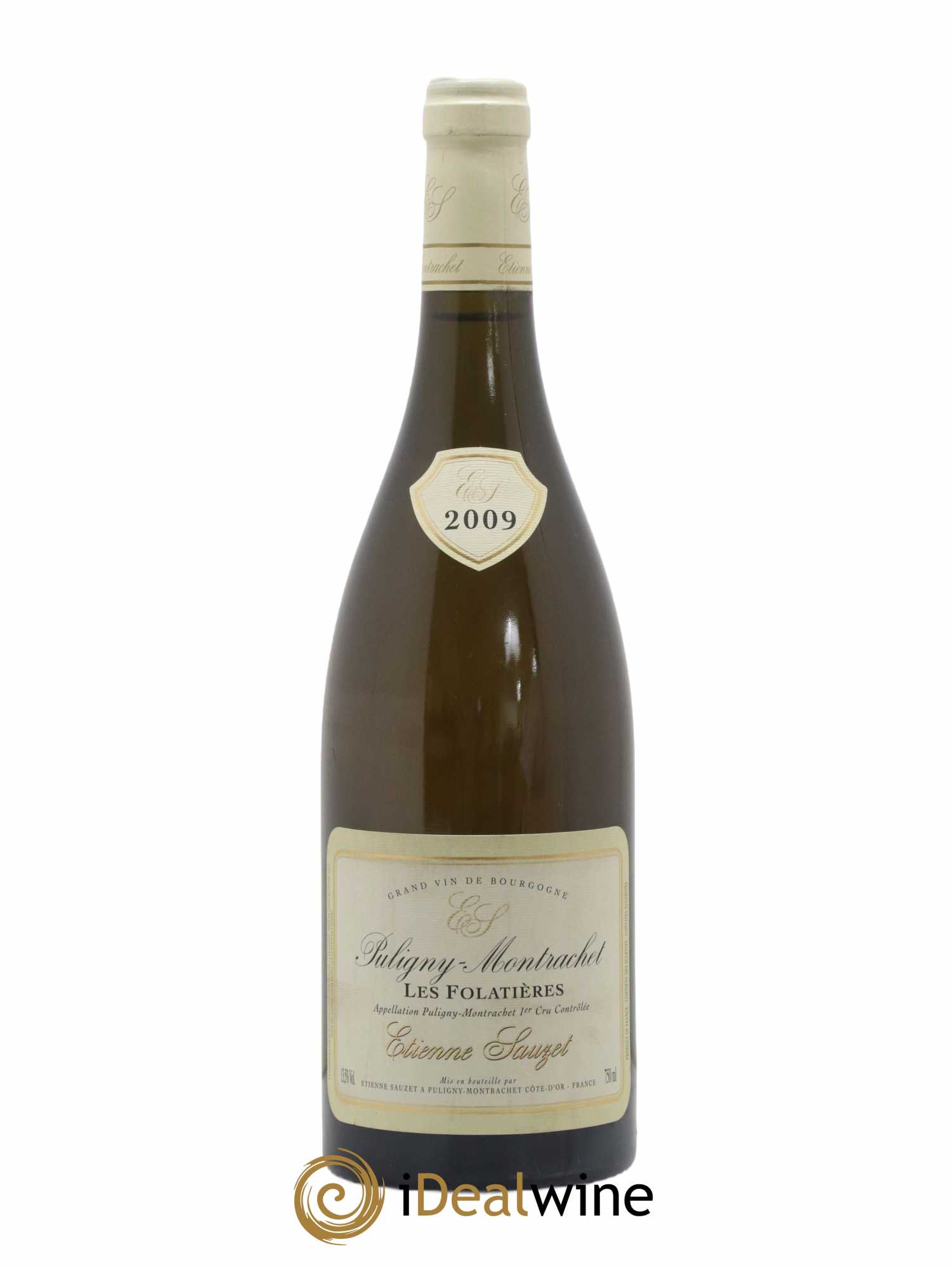 Puligny-Montrachet 1er Cru Les Folatières Etienne Sauzet 2009 - Lot de 1 bouteille - 0