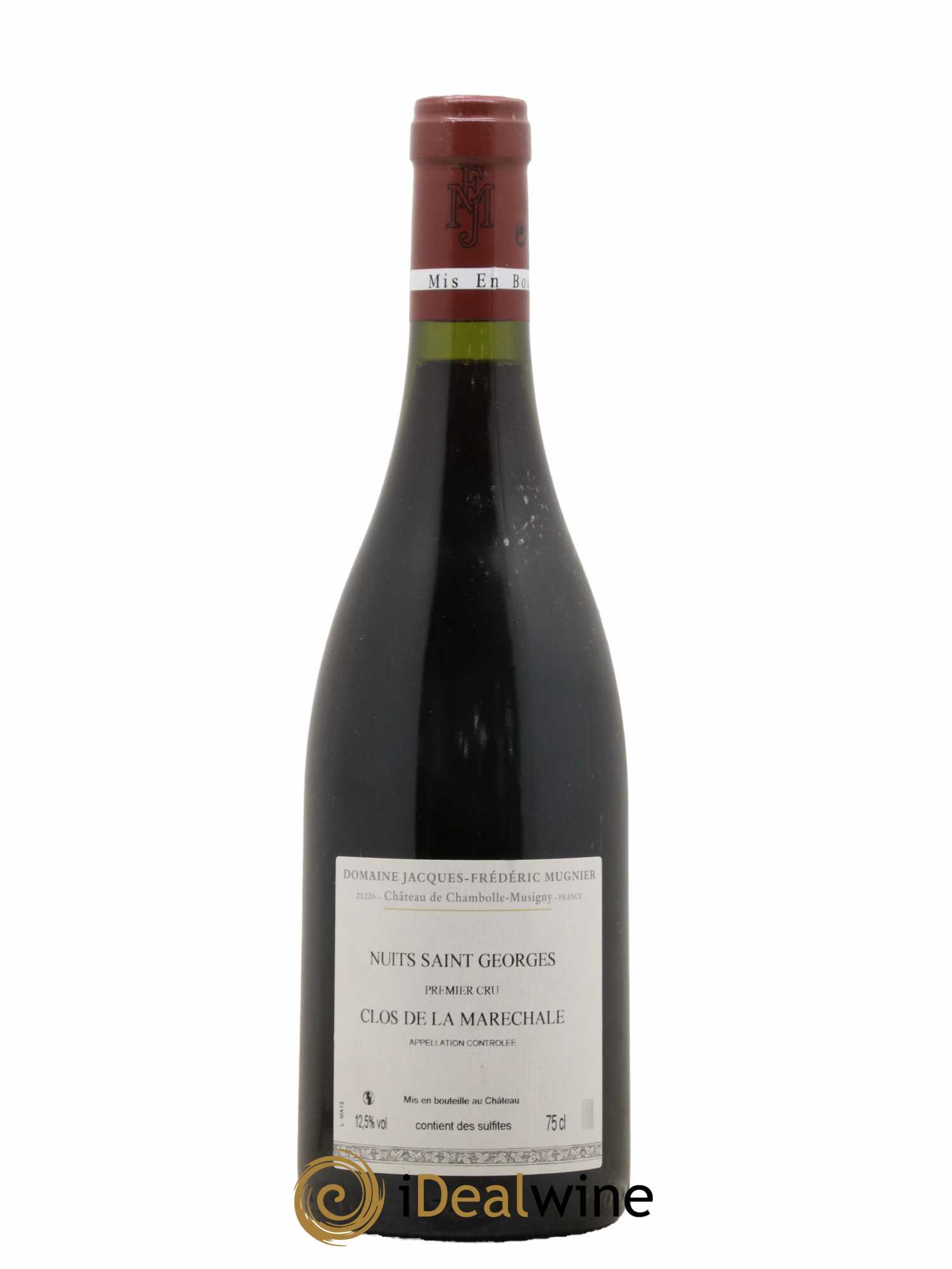 Nuits-Saint-Georges 1er Cru Clos de La Maréchale Jacques-Frédéric Mugnier 2013 - Lot de 1 bouteille - 1