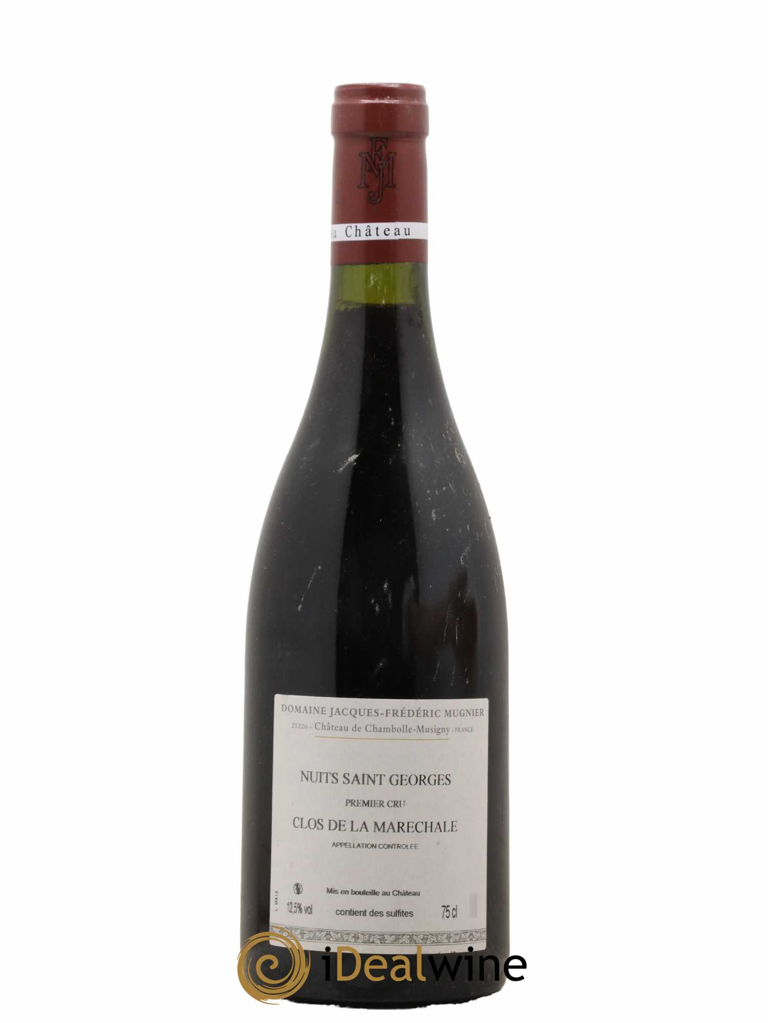 Nuits-Saint-Georges 1er Cru Clos de La Maréchale Jacques-Frédéric Mugnier 2013 - Lot de 1 bouteille - 1