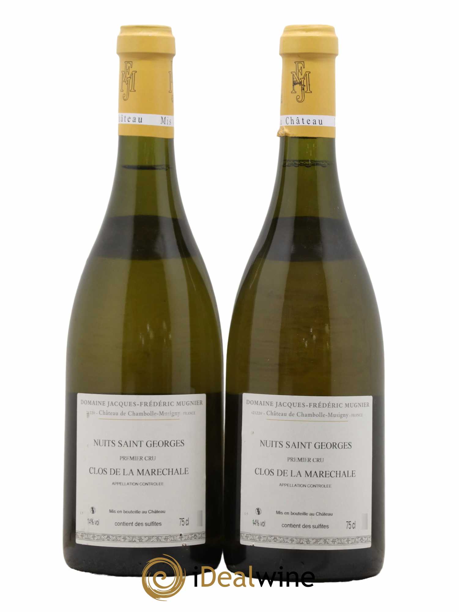 Nuits-Saint-Georges 1er Cru Clos de La Maréchale Jacques-Frédéric Mugnier 2010 - Lot de 2 bouteilles - 1