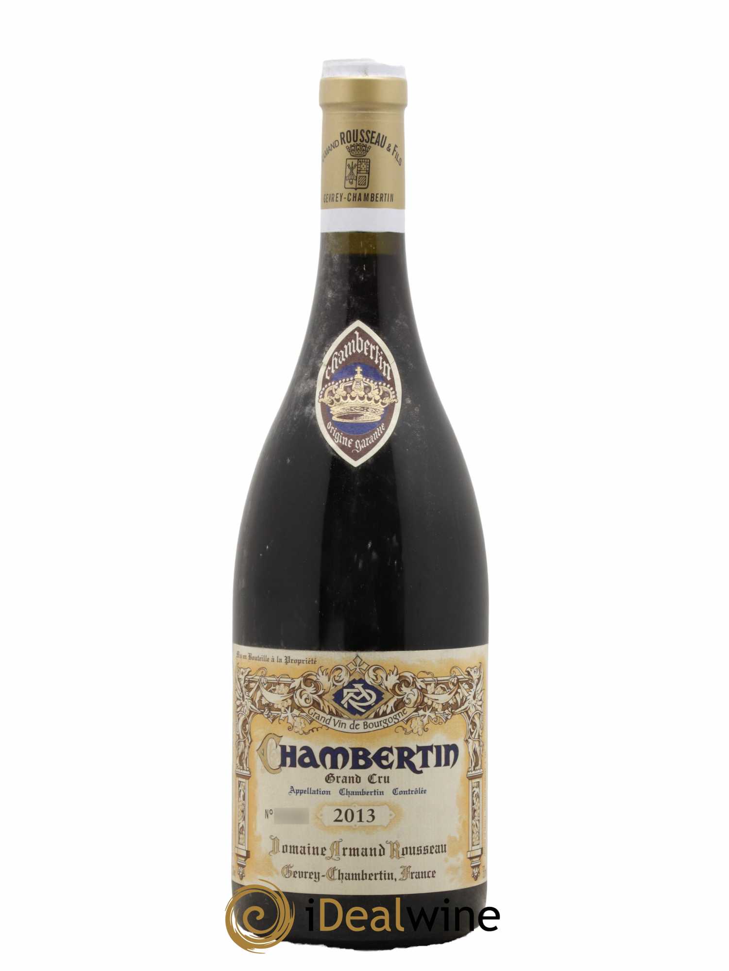 Chambertin Grand Cru Armand Rousseau (Domaine) 2013 - Lot de 1 bouteille - 0