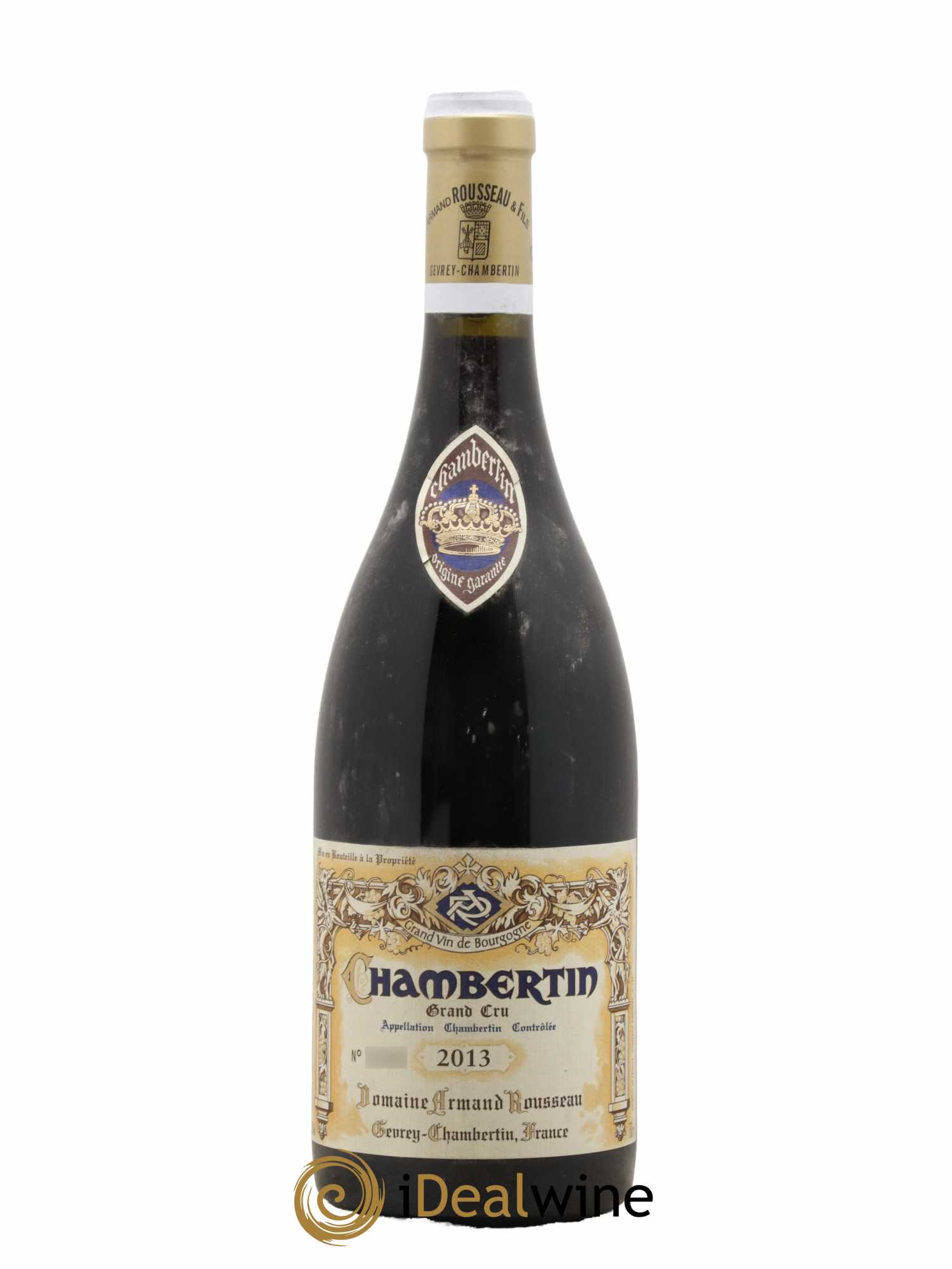 Chambertin Grand Cru Armand Rousseau (Domaine) 2013 - Lot de 1 bouteille - 0