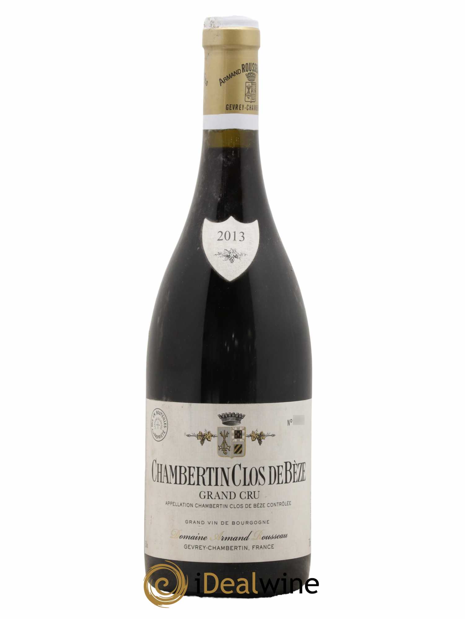 Chambertin Clos de Bèze Grand Cru Armand Rousseau (Domaine) 2013 - Lot de 1 bouteille - 0