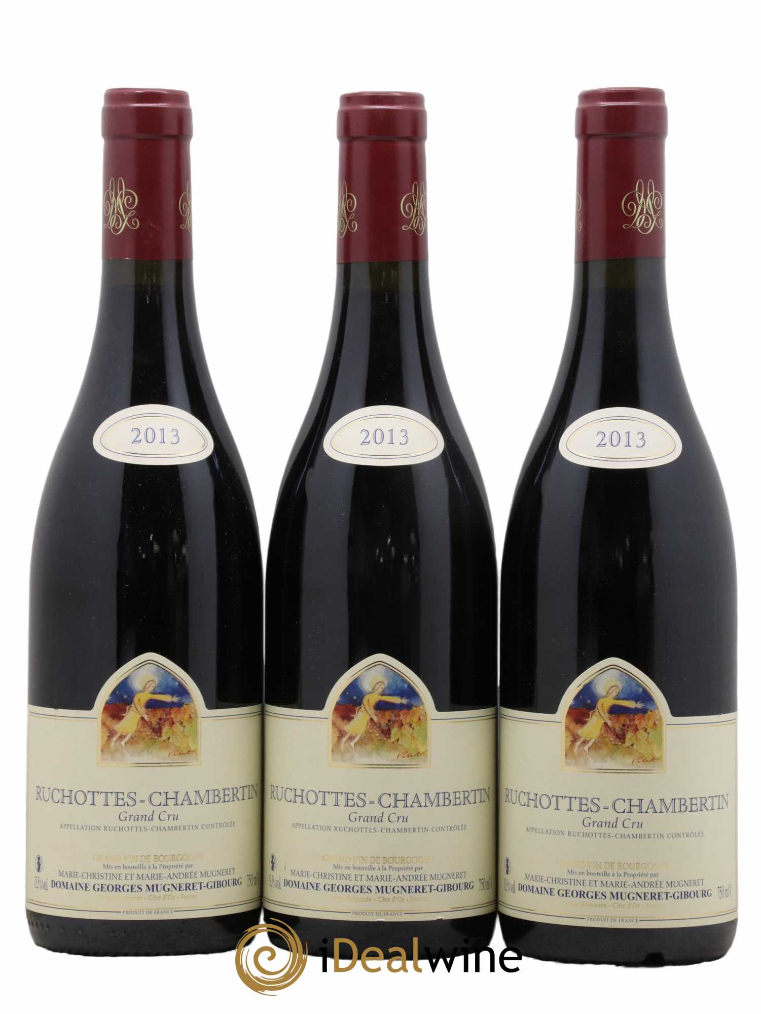 Ruchottes-Chambertin Grand Cru Mugneret-Gibourg (Domaine) 2013 - Lot de 3 bouteilles - 0