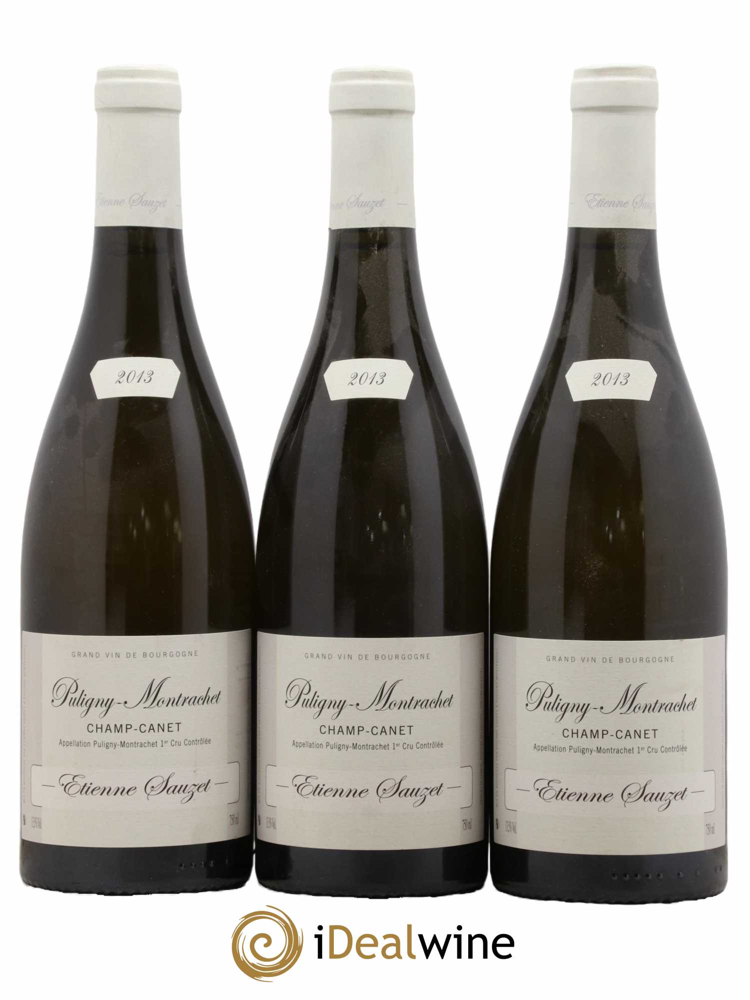 Puligny-Montrachet 1er Cru Champ Canet Etienne Sauzet 2013 - Lot de 3 bouteilles - 0