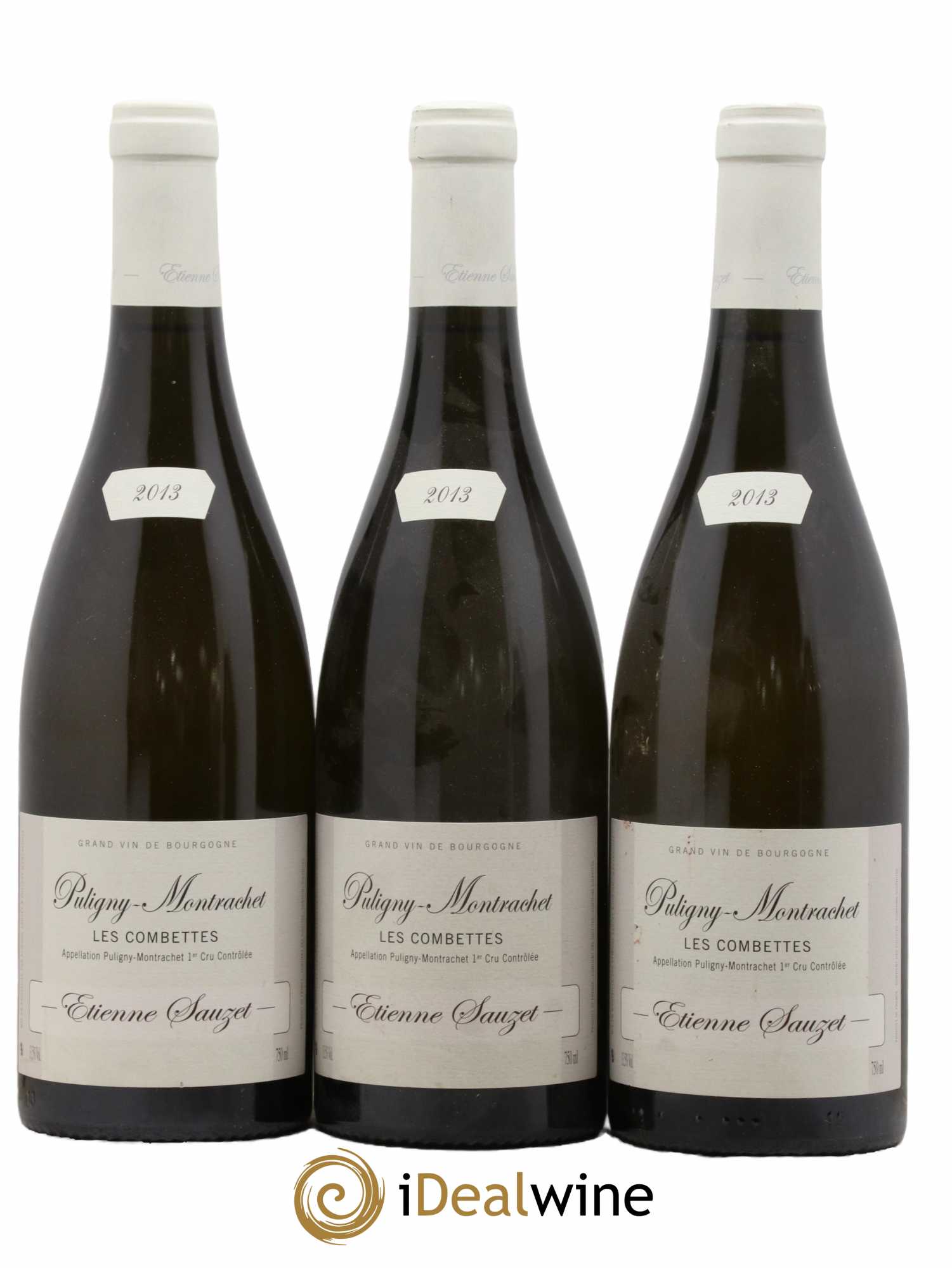 Puligny-Montrachet 1er Cru Les Combettes Etienne Sauzet 2013 - Lot de 3 bouteilles - 0