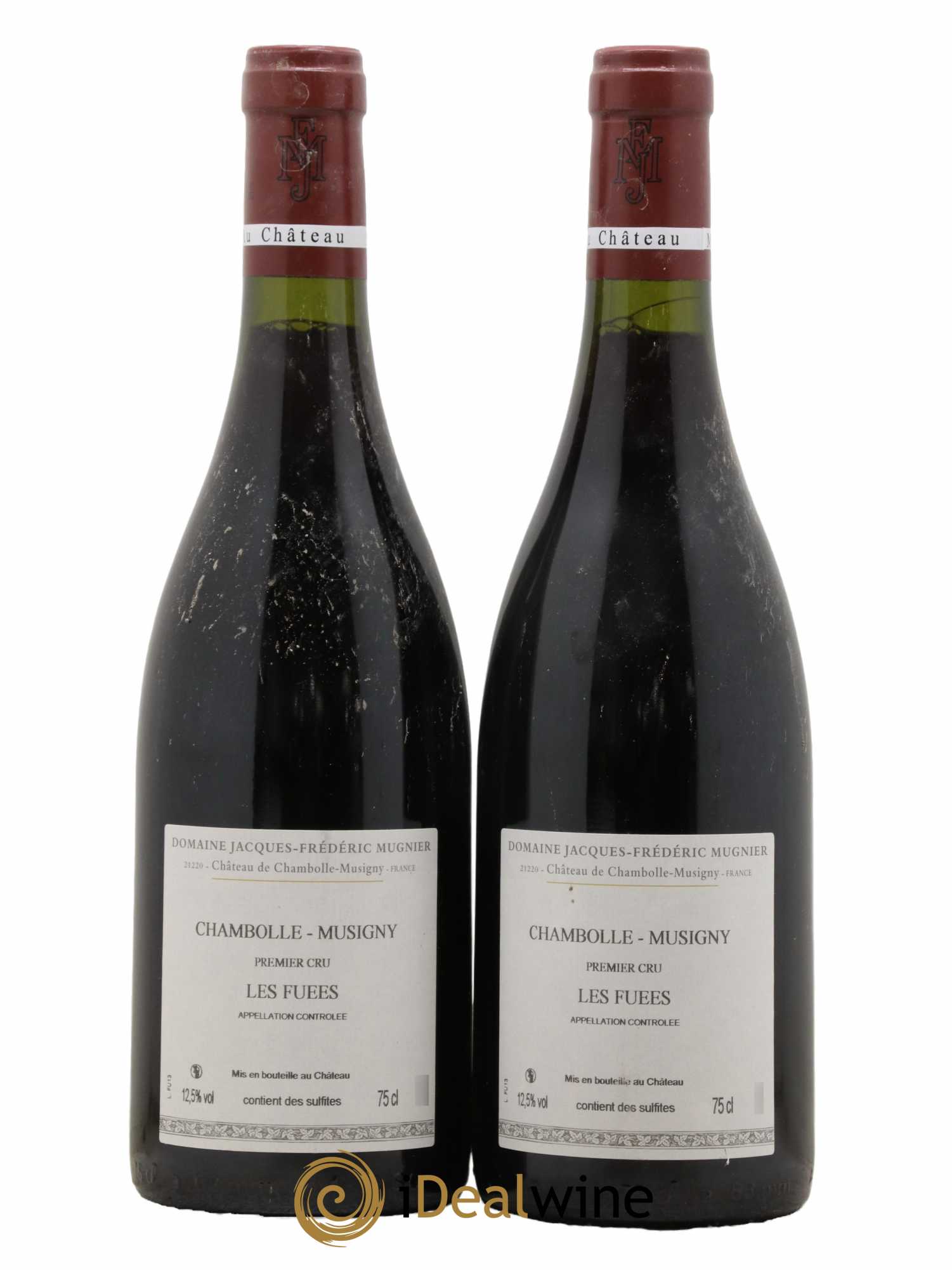 Chambolle-Musigny 1er Cru Les Fuées Jacques-Frédéric Mugnier 2013 - Lot de 2 bouteilles - 1