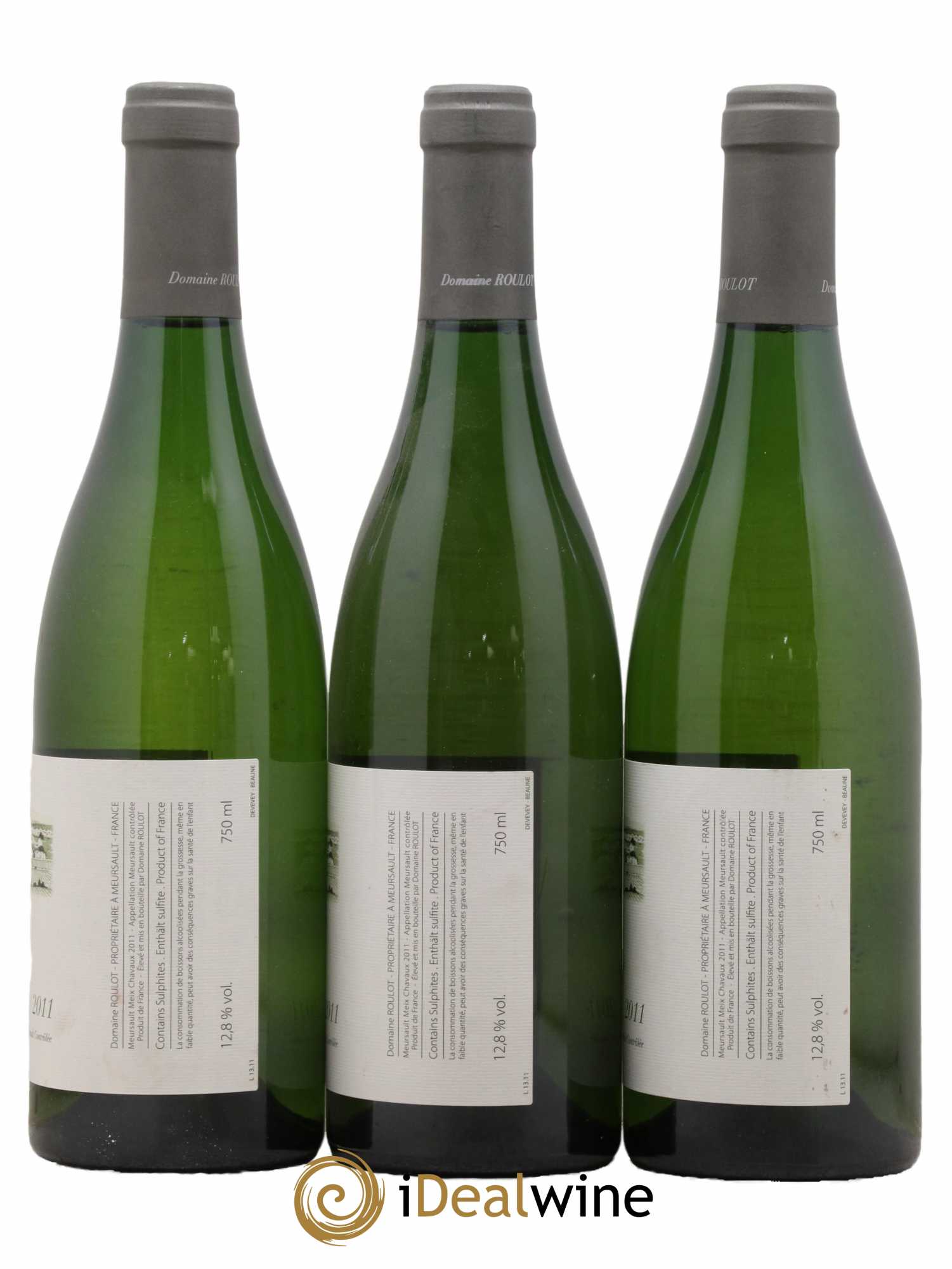 Meursault Meix Chavaux Roulot (Domaine) 2011 - Lot de 3 bouteilles - 1