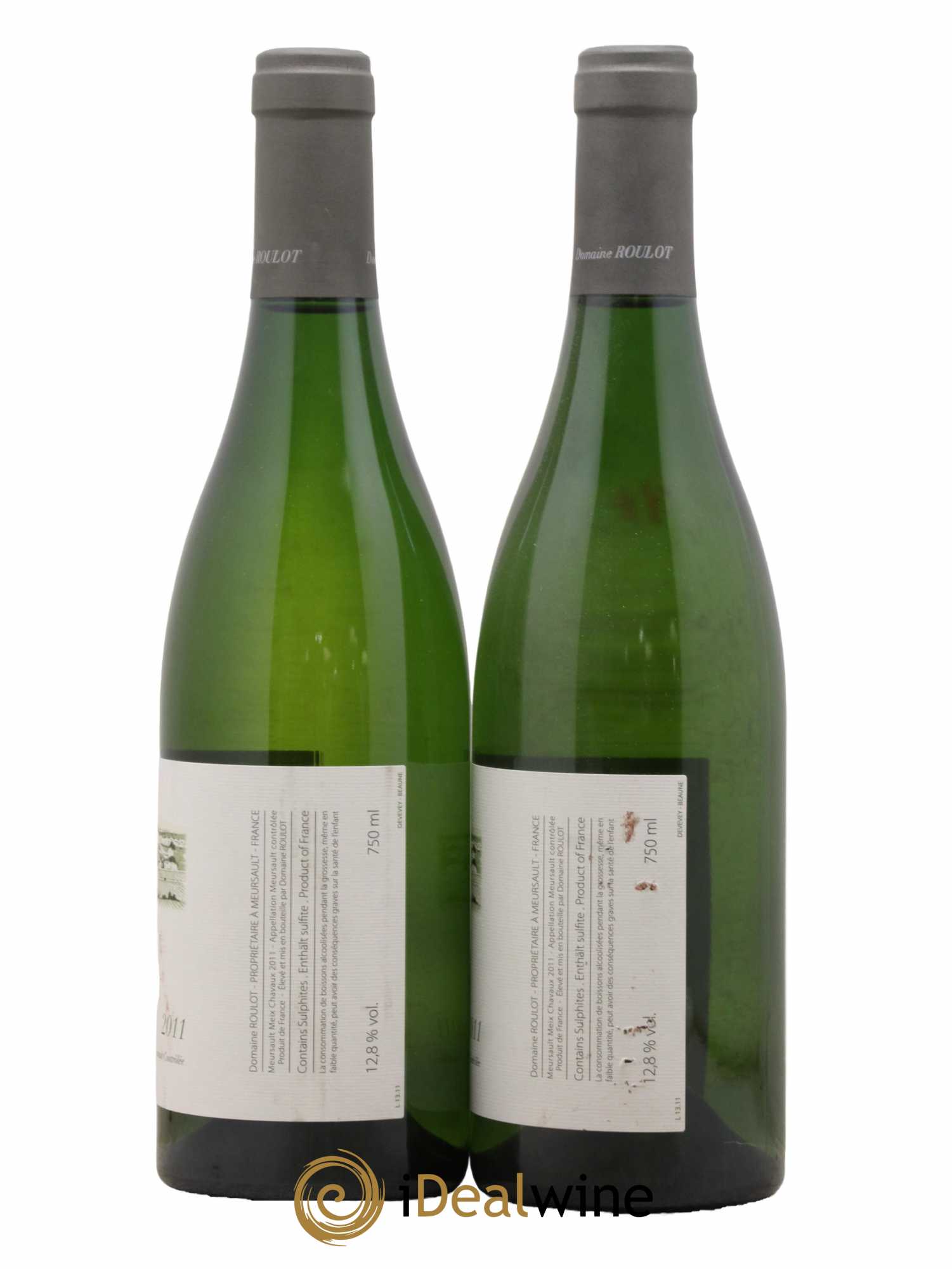Meursault Meix Chavaux Roulot (Domaine) 2011 - Lot de 2 bouteilles - 1