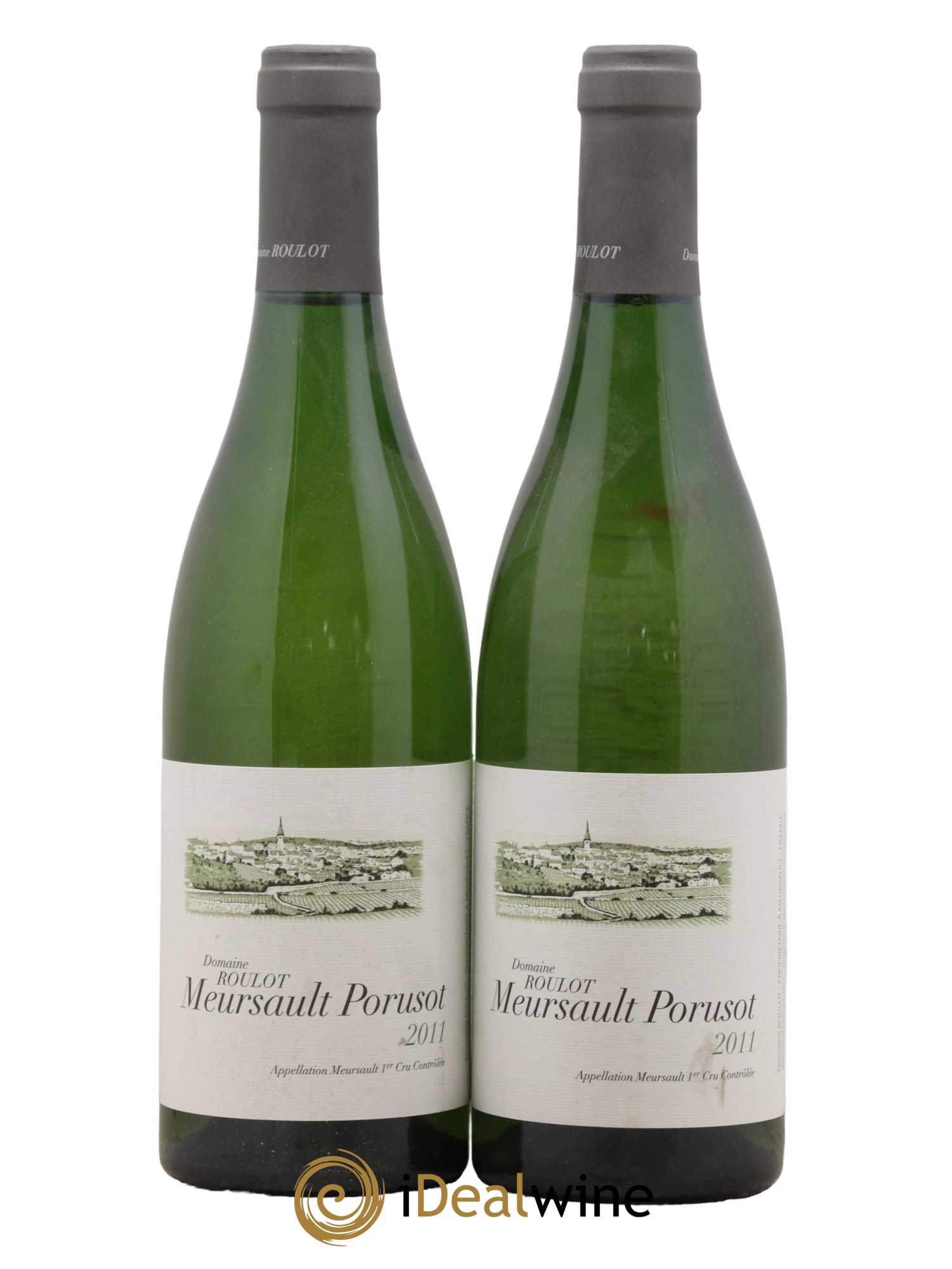 Meursault 1er Cru Le Porusot Roulot (Domaine) 2011 - Lot de 2 bouteilles - 0