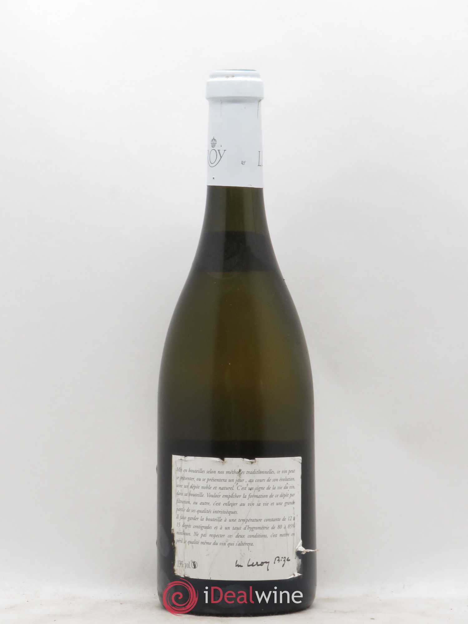 Meursault 1er Cru Les Bouchères Leroy SA 2008 - Lot de 1 bouteille - 1