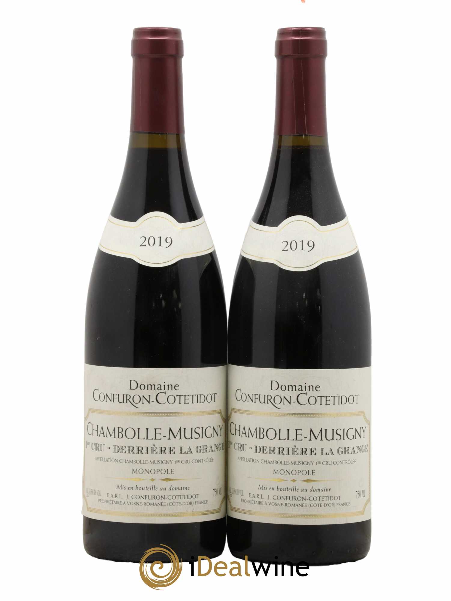 Chambolle-Musigny 1er Cru Derrière la Grange Confuron-Cotetidot 2019 - Lot de 2 bouteilles - 0