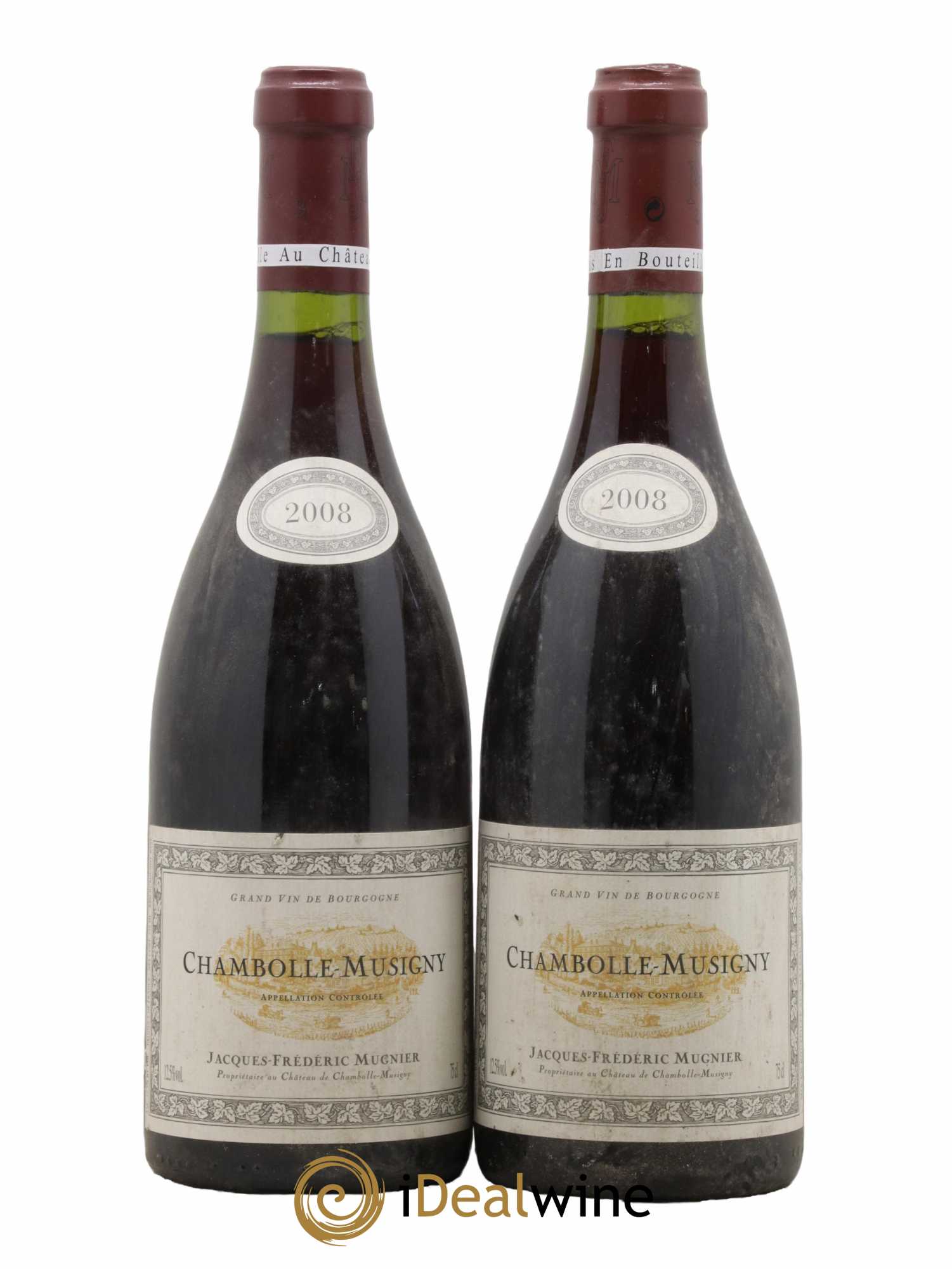 Chambolle-Musigny Jacques-Frédéric Mugnier 2008 - Lot de 2 bouteilles - 0