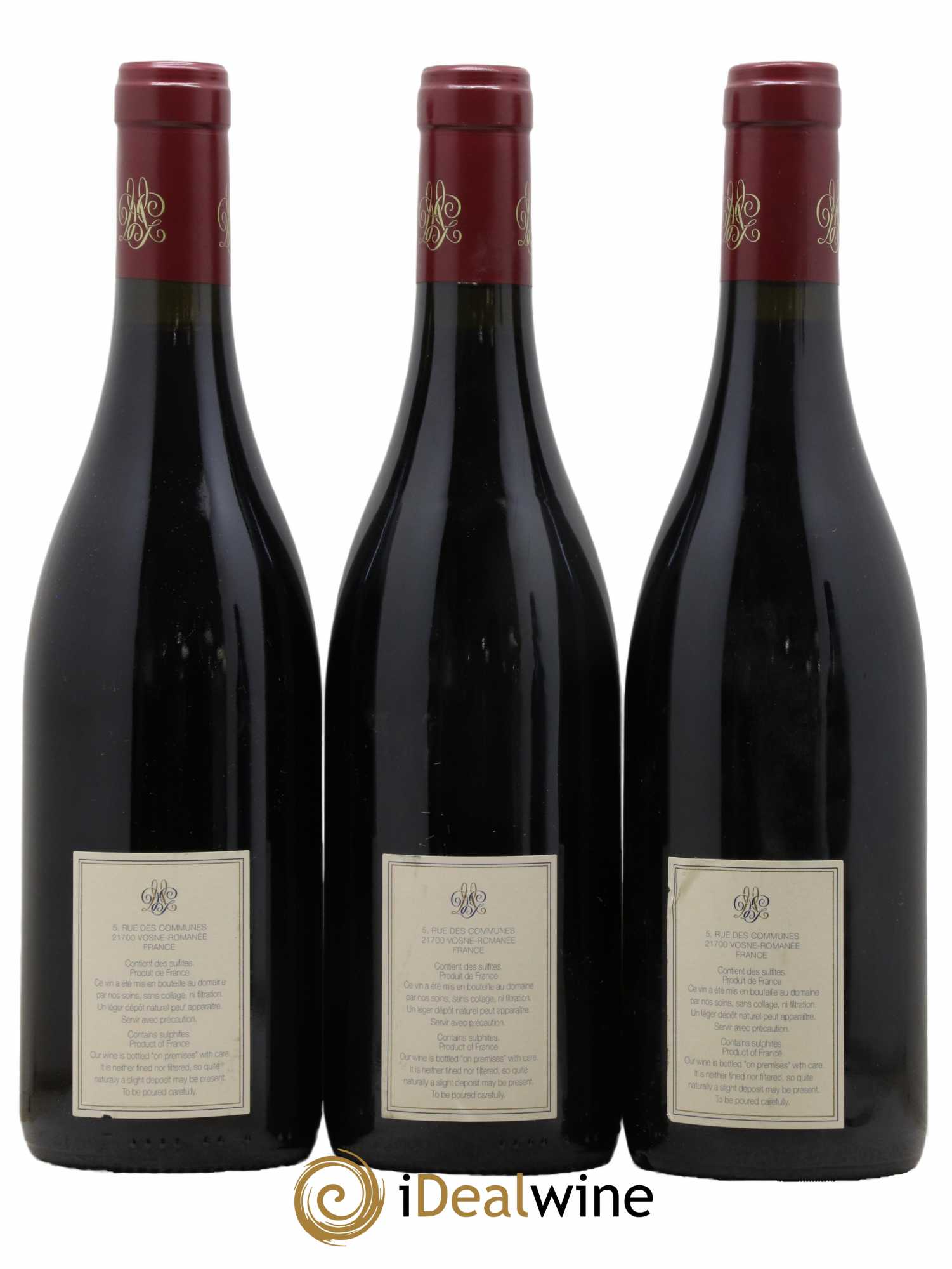 Nuits-Saint-Georges 1er Cru Les Chaignots Mugneret-Gibourg (Domaine) 2013 - Lot de 3 bouteilles - 1