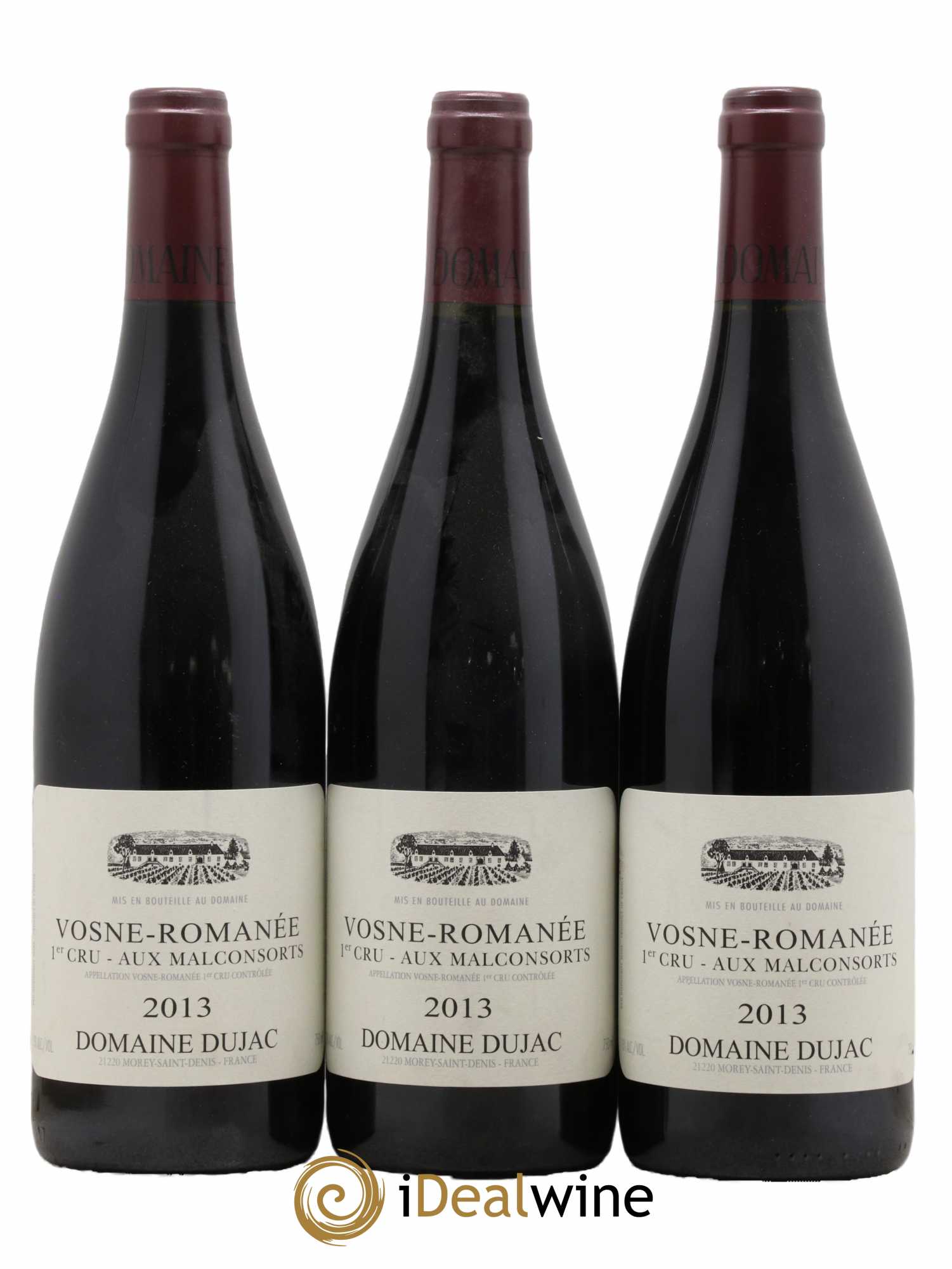 Vosne-Romanée 1er Cru Aux Malconsorts Dujac (Domaine) 2013 - Lot de 3 bouteilles - 0