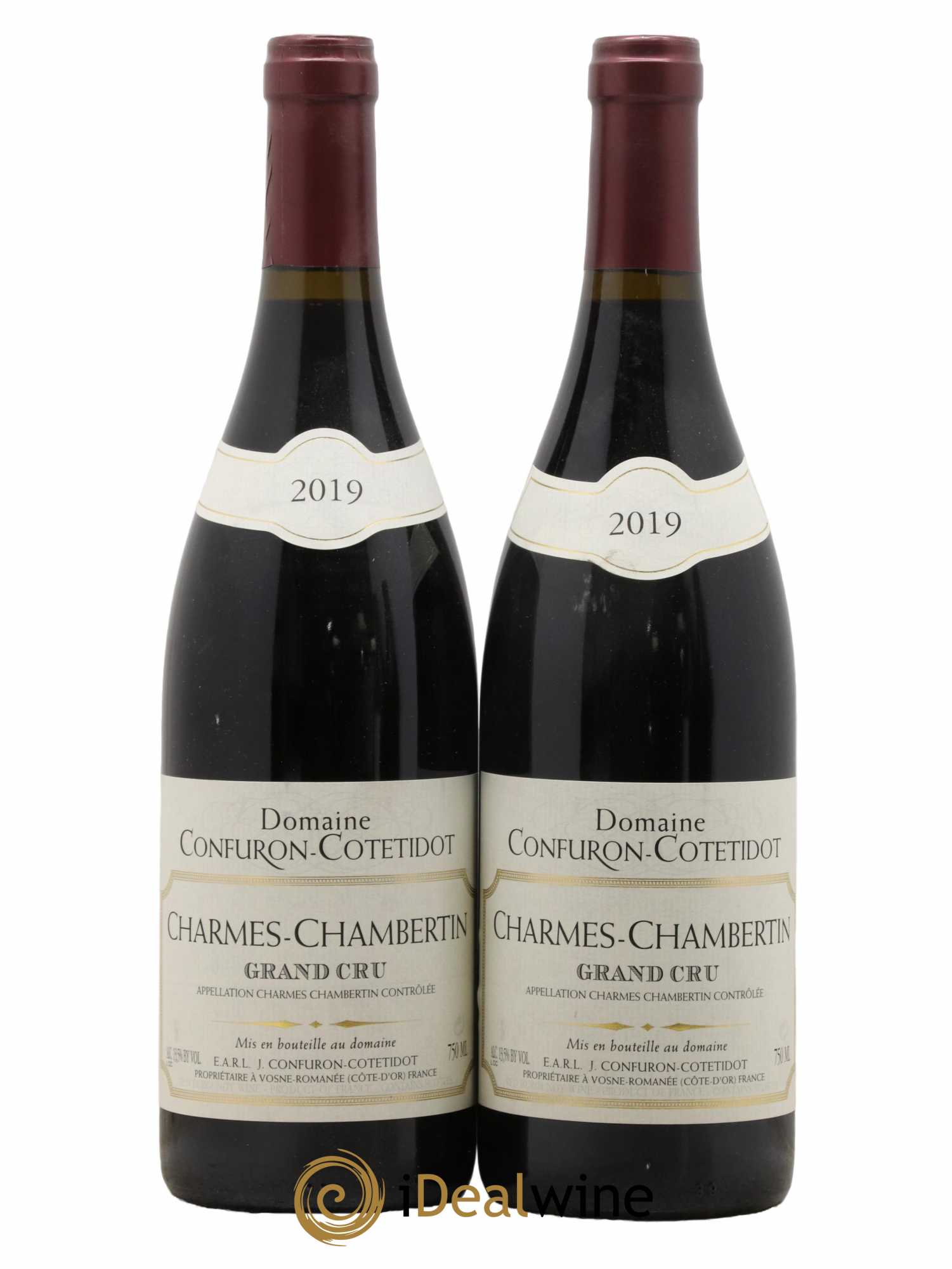 Charmes-Chambertin Grand Cru Confuron-Cotetidot 2019 - Lot de 2 bouteilles - 0