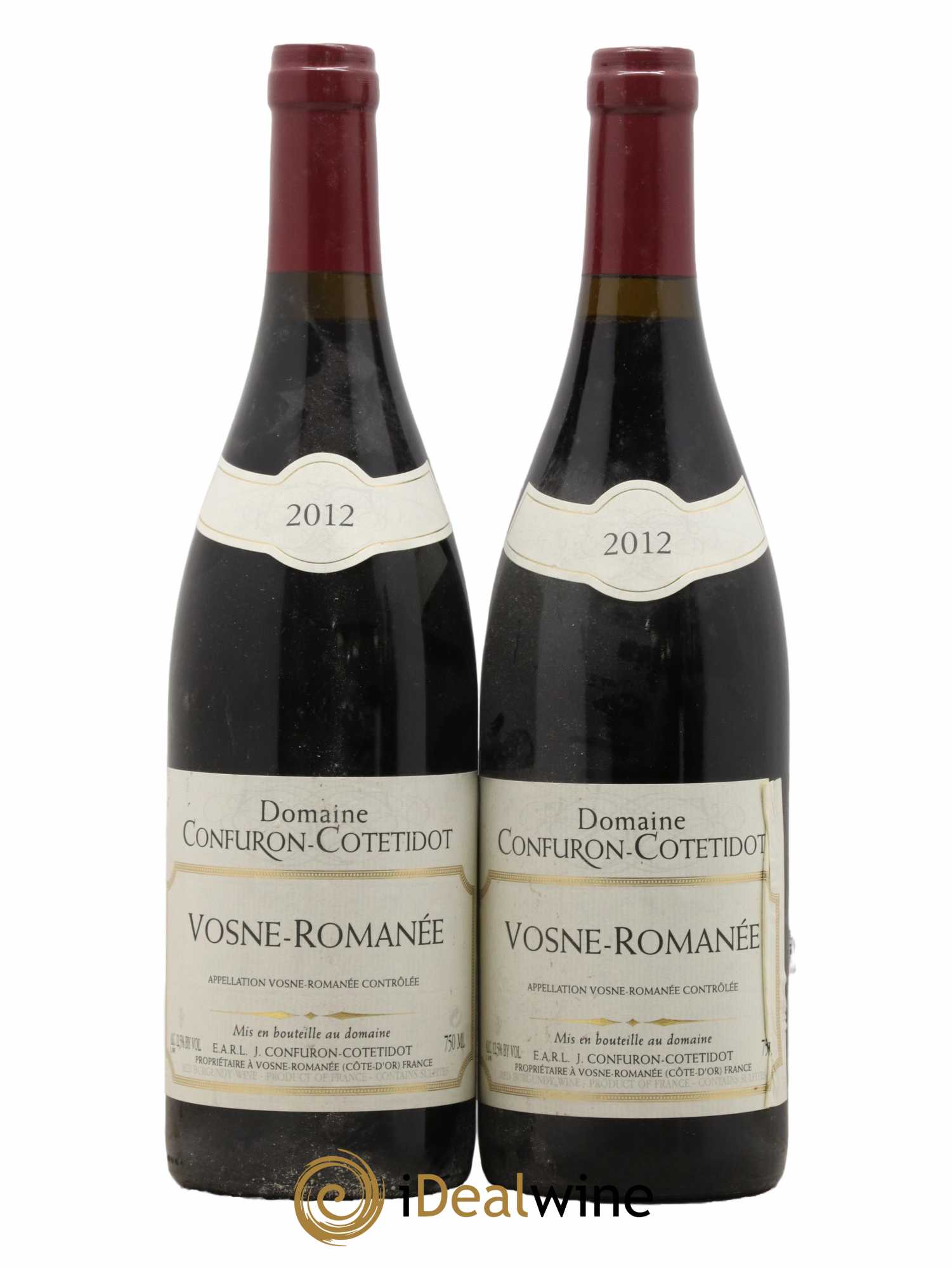 Vosne-Romanée Confuron-Cotetidot 2012 - Lot de 2 bouteilles - 0