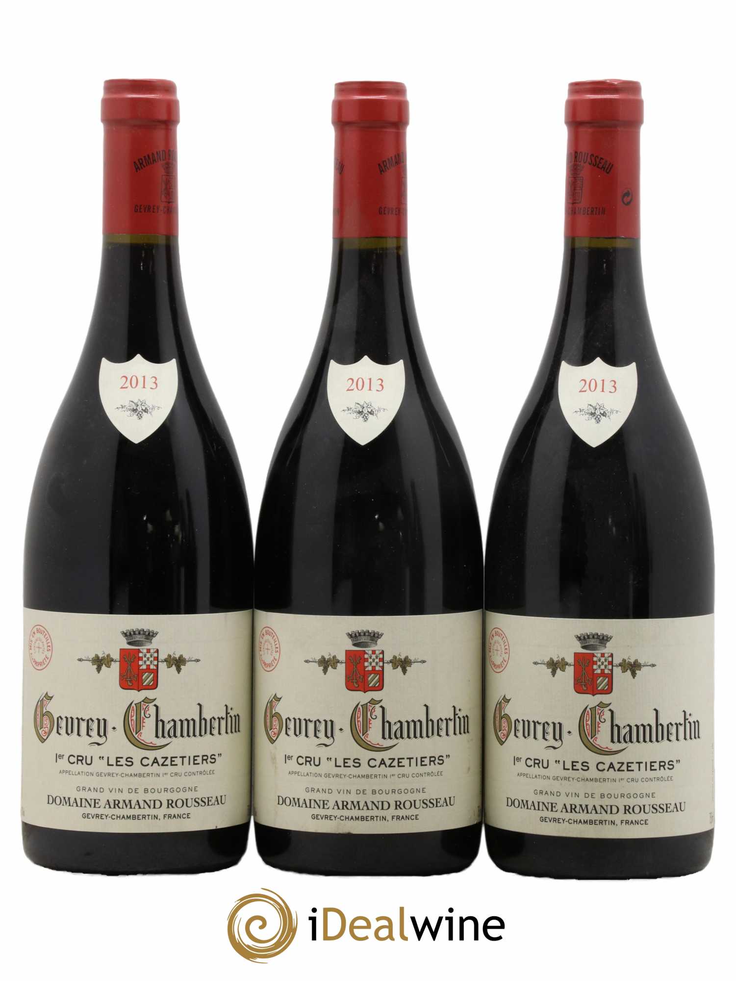 Gevrey-Chambertin 1er Cru Les Cazetiers Armand Rousseau (Domaine) 2013 - Lot de 3 bouteilles - 0