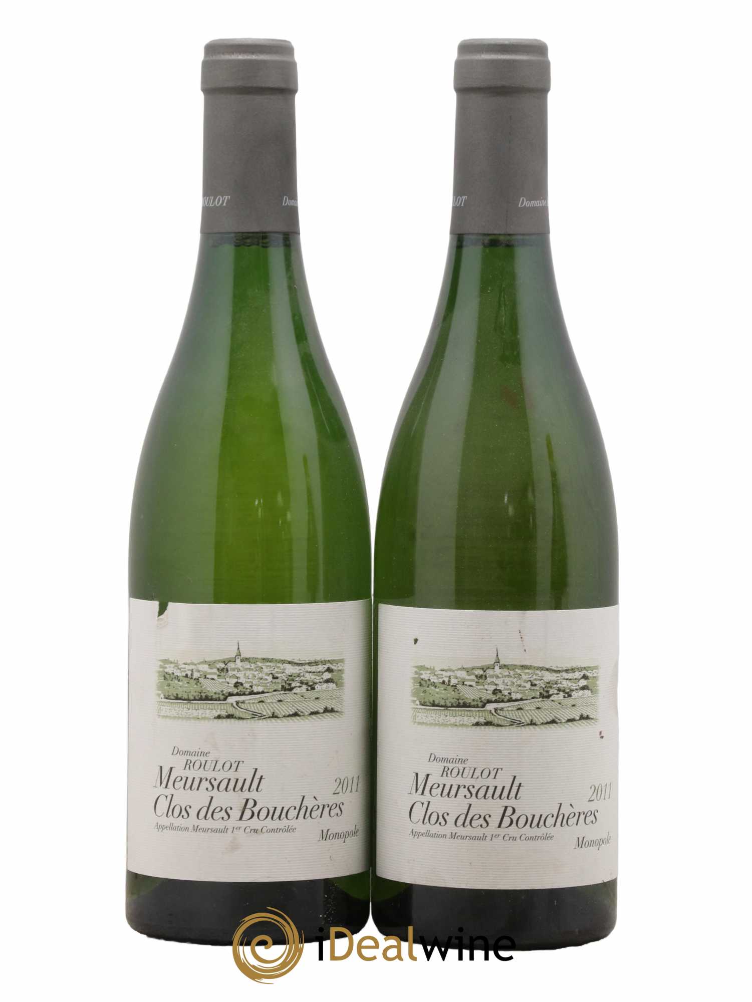 Meursault 1er Cru Clos des Bouchères Roulot (Domaine) 2011 - Lot de 2 bouteilles - 0