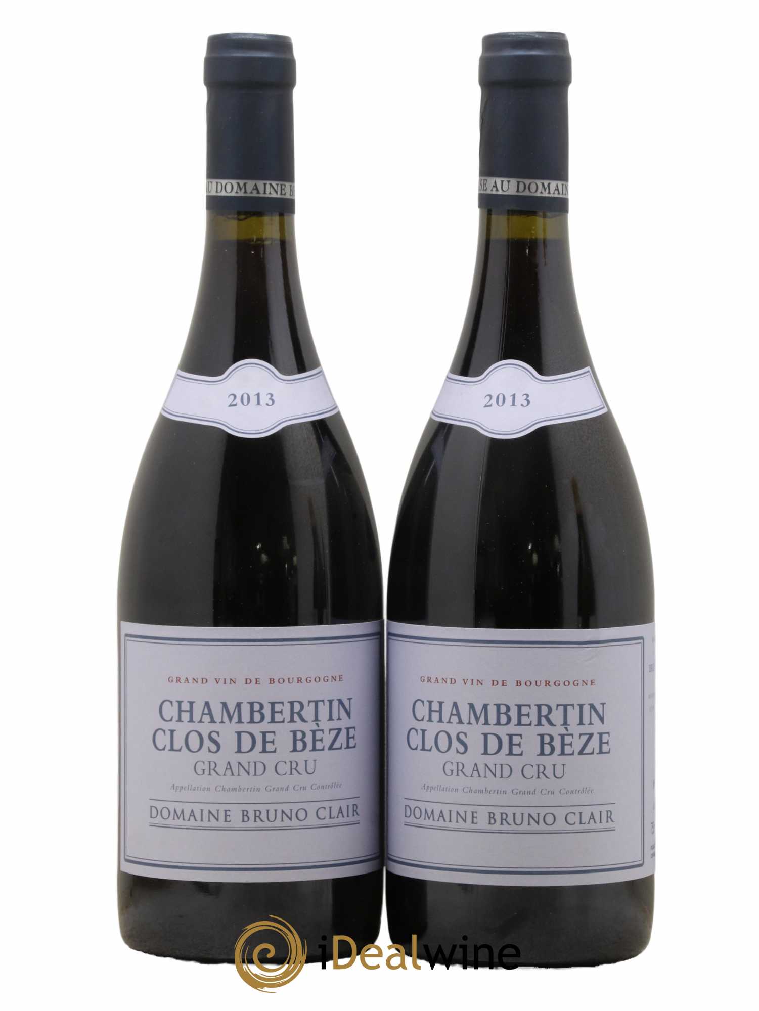 Chambertin Clos de Bèze Grand Cru Bruno Clair (Domaine) 2013 - Lot de 2 bouteilles - 0