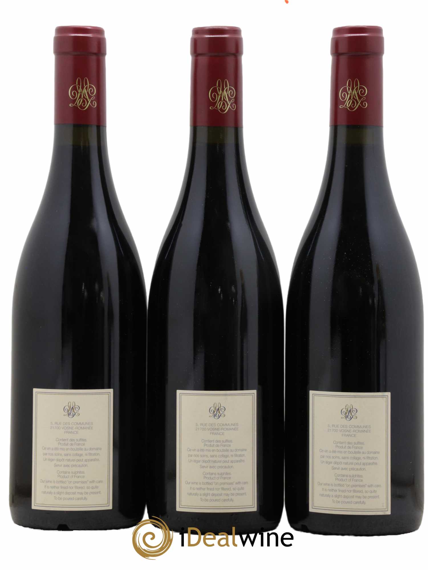 Clos de Vougeot Grand Cru Georges Mugneret-Gibourg (Domaine) 2013 - Lot de 3 bouteilles - 1