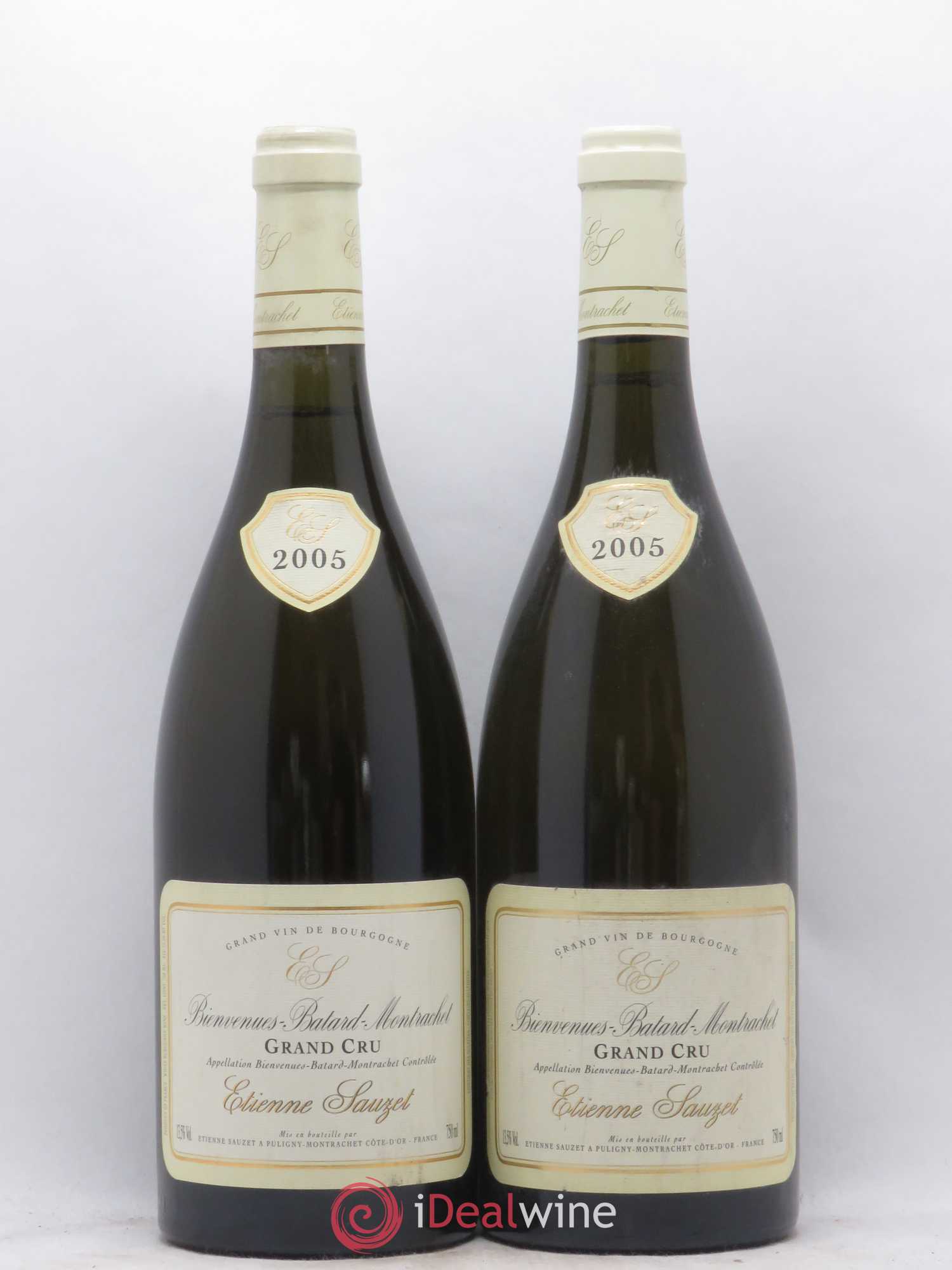 Bienvenues-Bâtard-Montrachet Grand Cru Etienne Sauzet 2005 - Lot de 2 bouteilles - 0