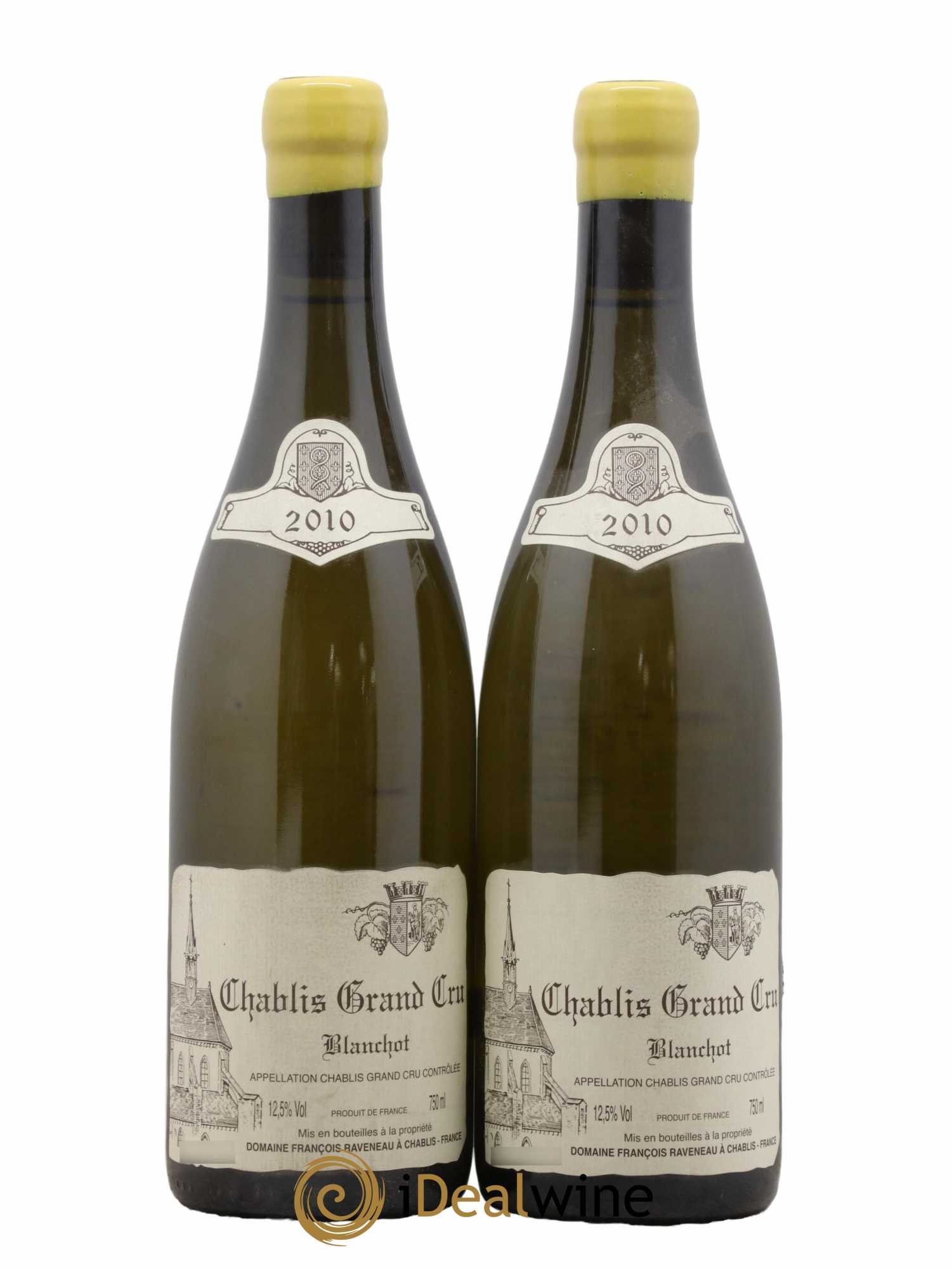 Chablis Grand Cru Blanchot Raveneau (Domaine) 2010 - Lot de 2 bouteilles - 0