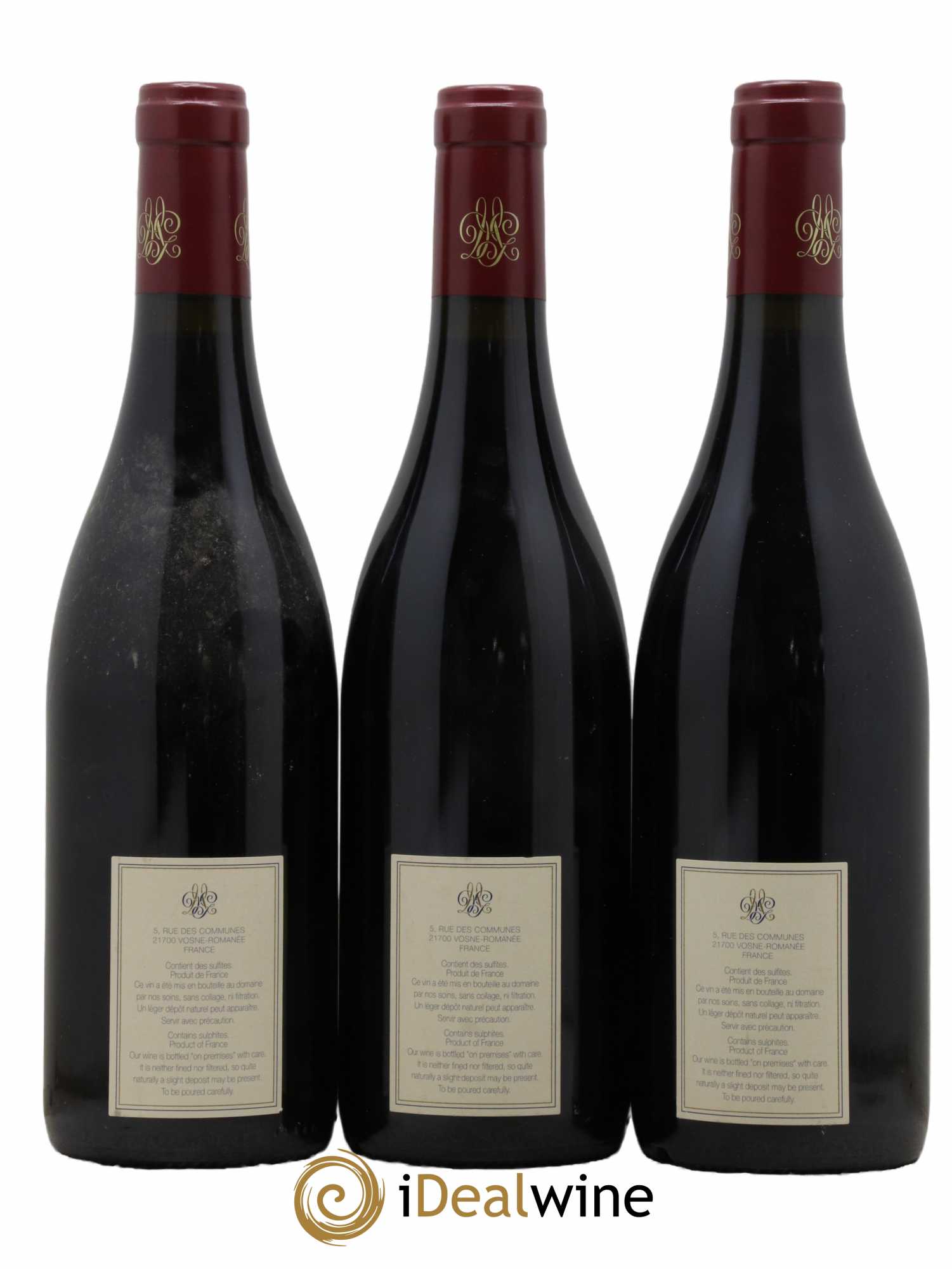 Vosne-Romanée Mugneret-Gibourg (Domaine) 2013 - Lot de 3 bouteilles - 1