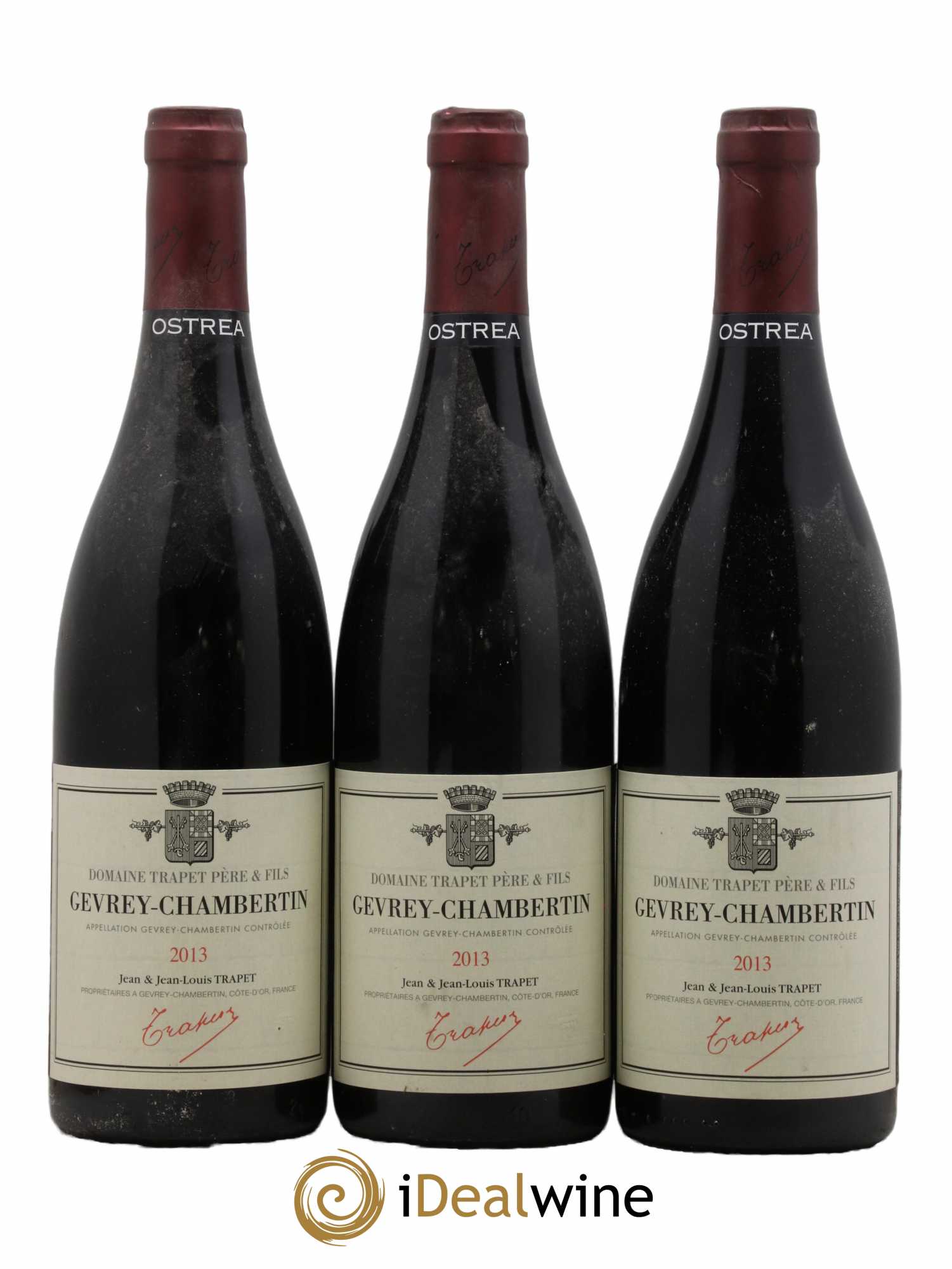 Gevrey-Chambertin Ostrea Domaine Trapet 2013 - Lot de 3 bouteilles - 0