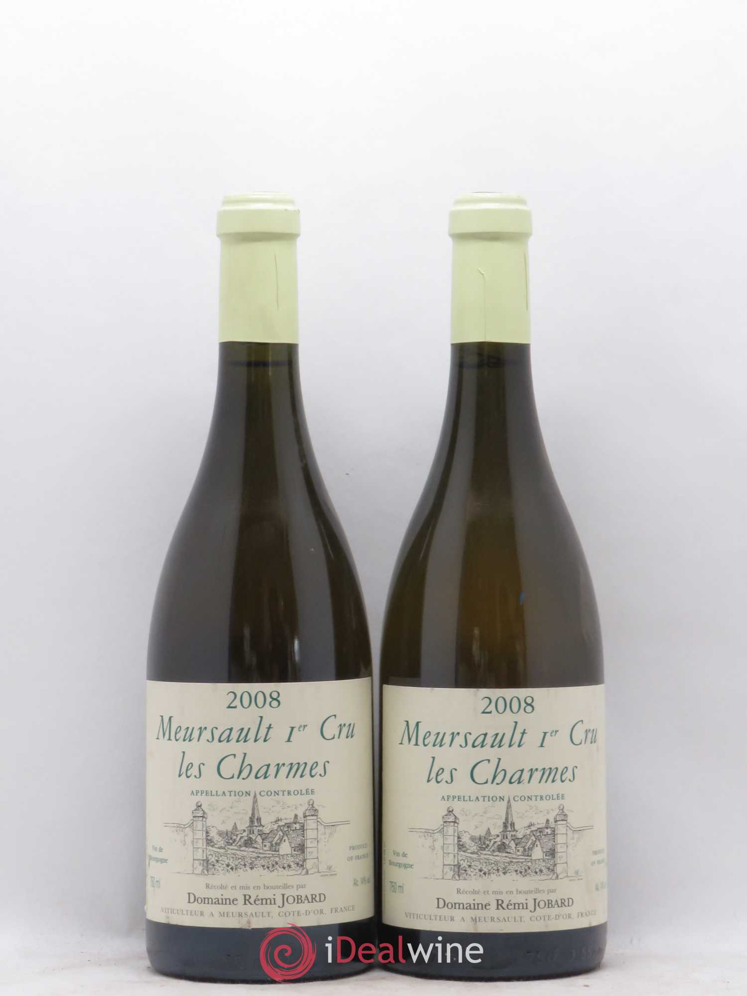 Meursault 1er Cru Les Charmes Rémi Jobard (Domaine) 2008 - Lot de 2 bouteilles - 0