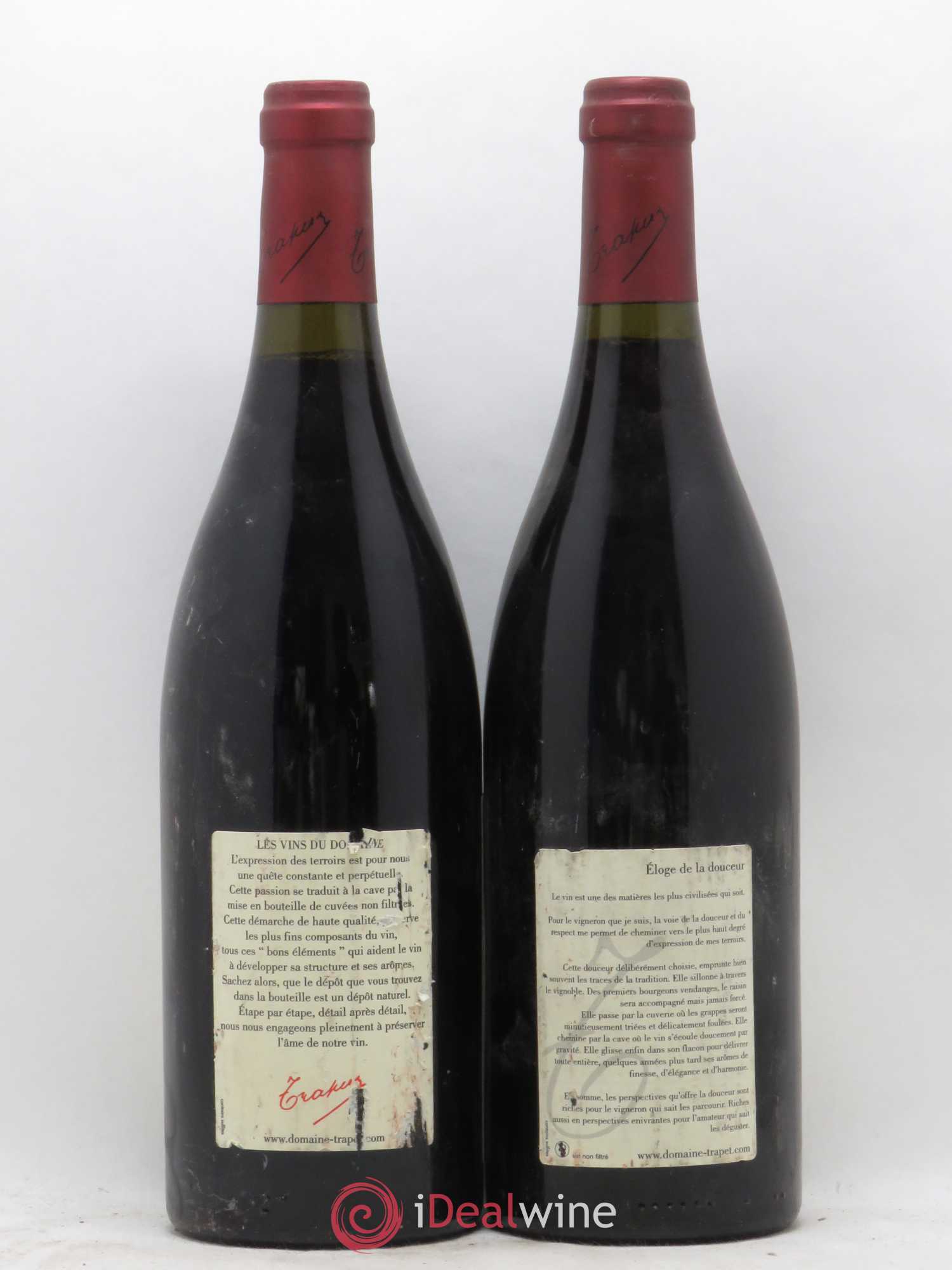 Chambertin Grand Cru Domaine Trapet 2004 - Lot de 2 bouteilles - 1