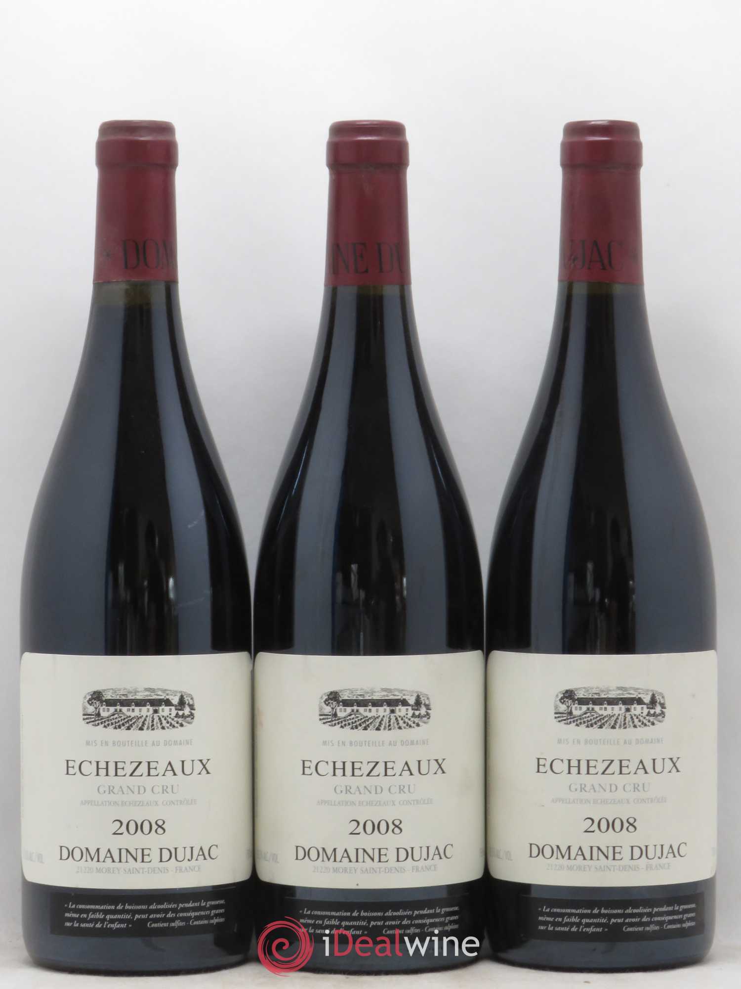 Echezeaux Grand Cru Dujac (Domaine) 2008 - Lot de 3 bouteilles - 0