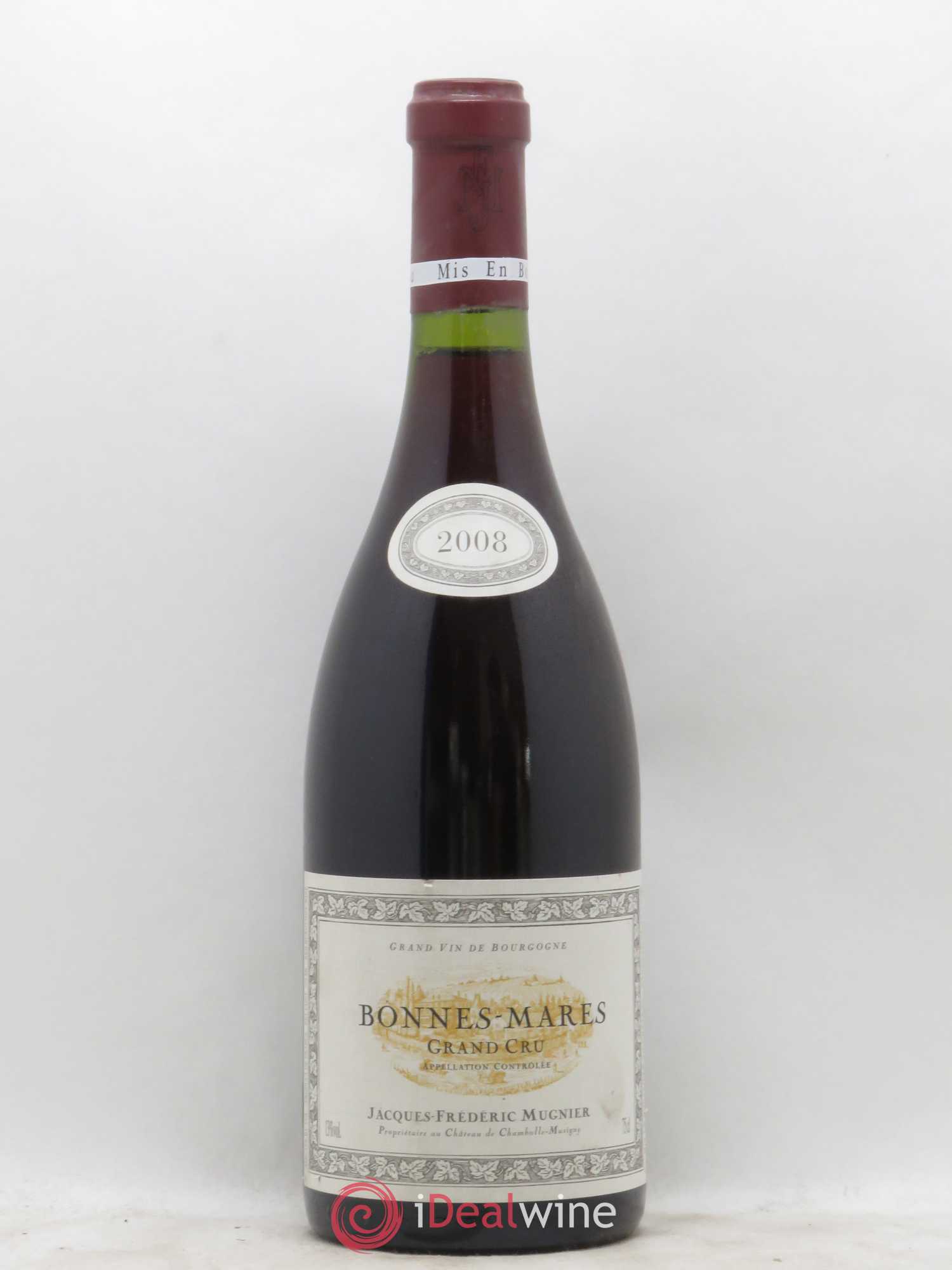 Bonnes-Mares Grand Cru Jacques-Frédéric Mugnier 2008 - Lot de 1 bouteille - 0