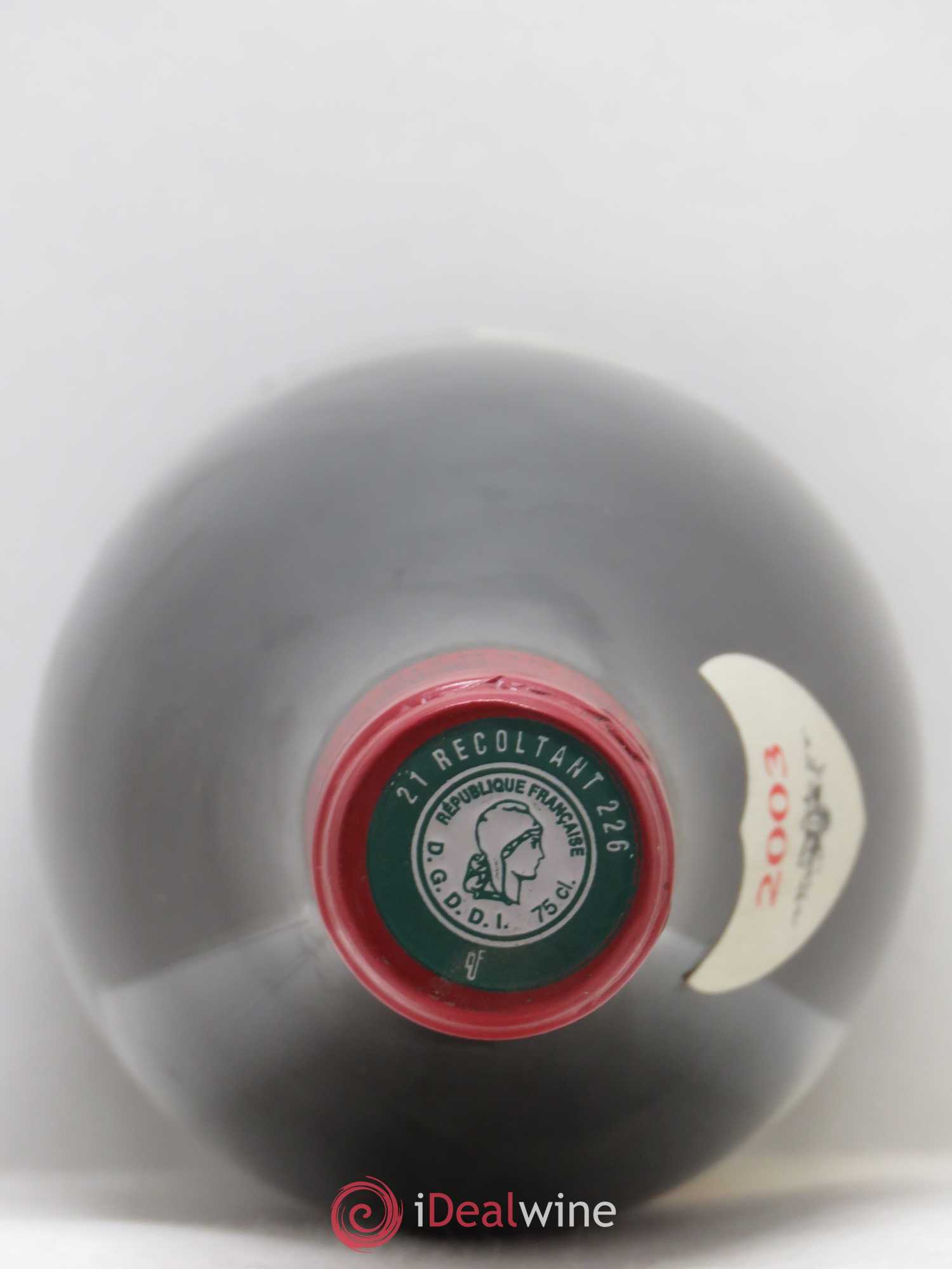 Charmes-Chambertin Grand Cru Armand Rousseau (Domaine) 2003 - Lot de 1 bouteille - 1