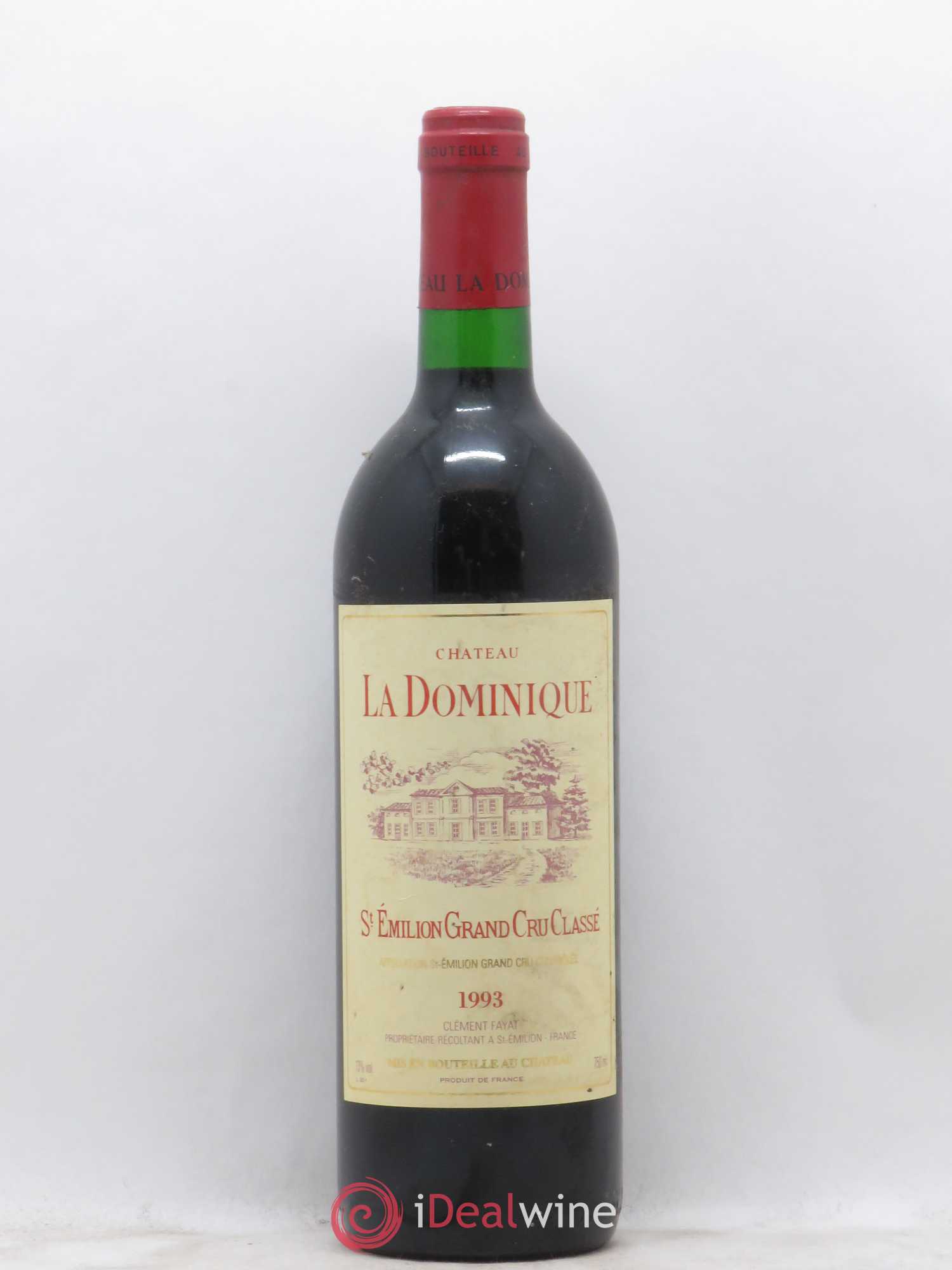 Château la Dominique Grand Cru Classé 1993 - Lot de 1 bouteille - 0
