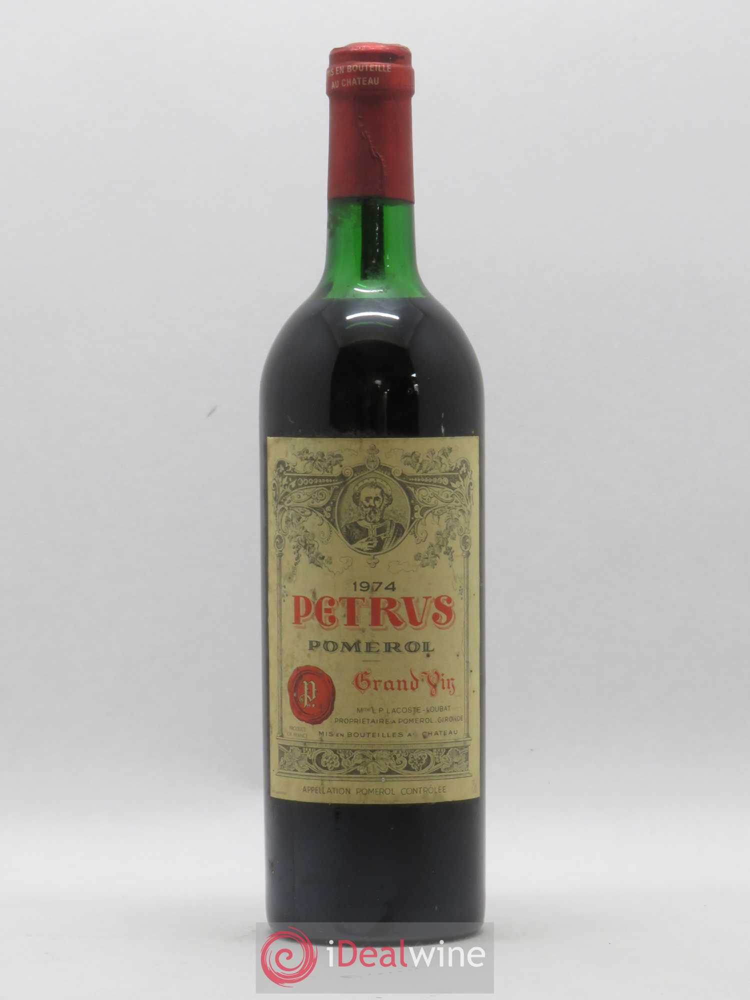 Petrus 1974 - Lot de 1 bouteille - 0
