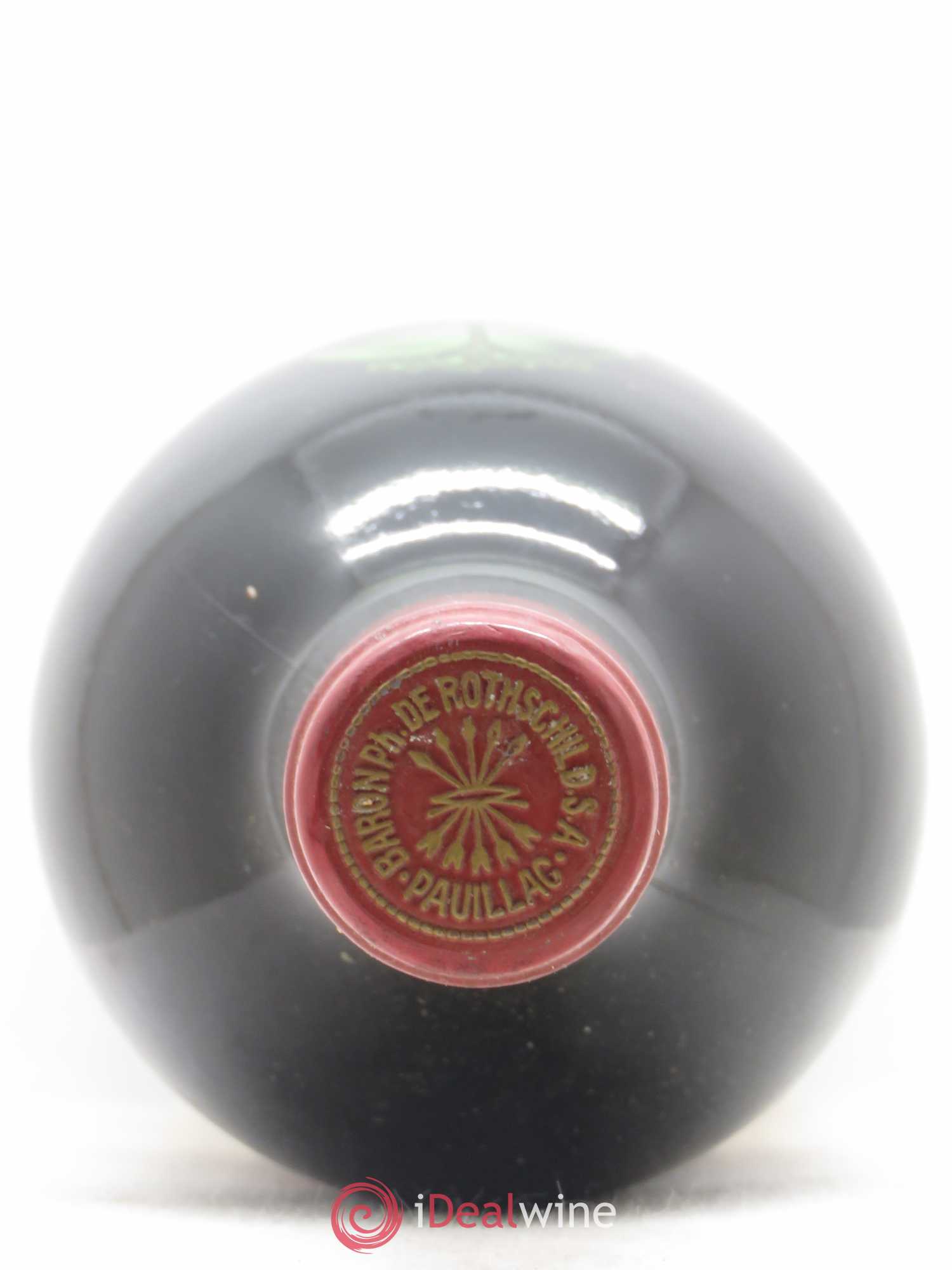 Château Mouton Rothschild 1er Grand Cru Classé 1981 - Lot de 1 bouteille - 1