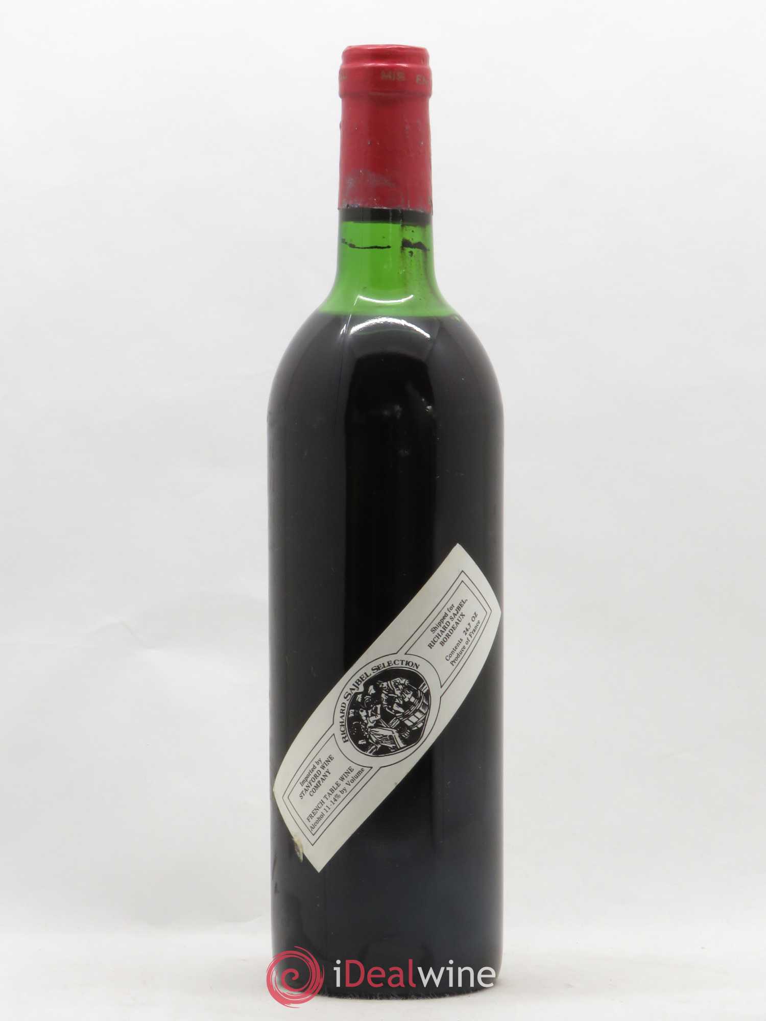 Château Mouton Rothschild 1er Grand Cru Classé 1973 - Lot de 1 bouteille - 1